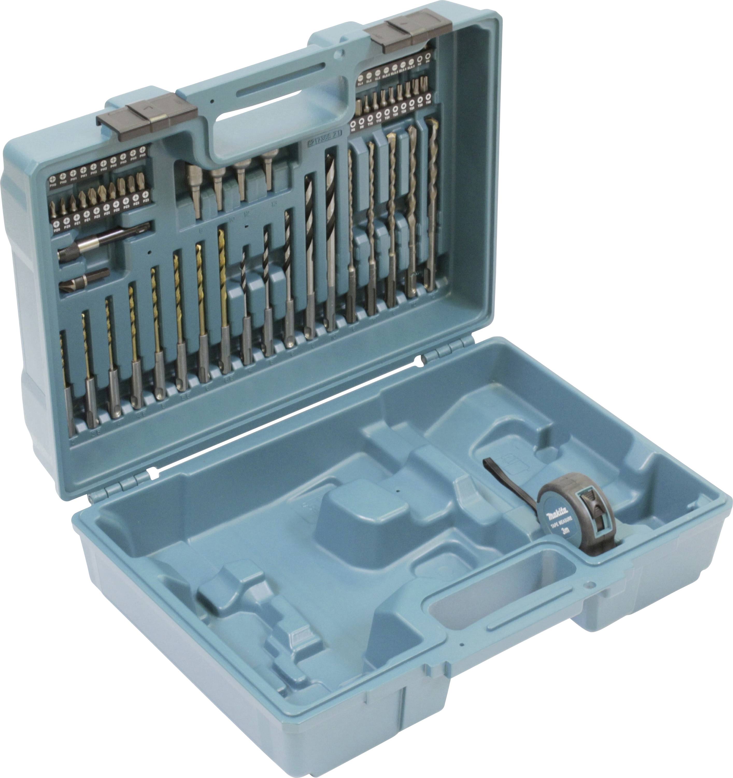 Makita 183H61-4 Werkzeugkoffer bestückt (L x B x H) 430 x 140 x 310mm