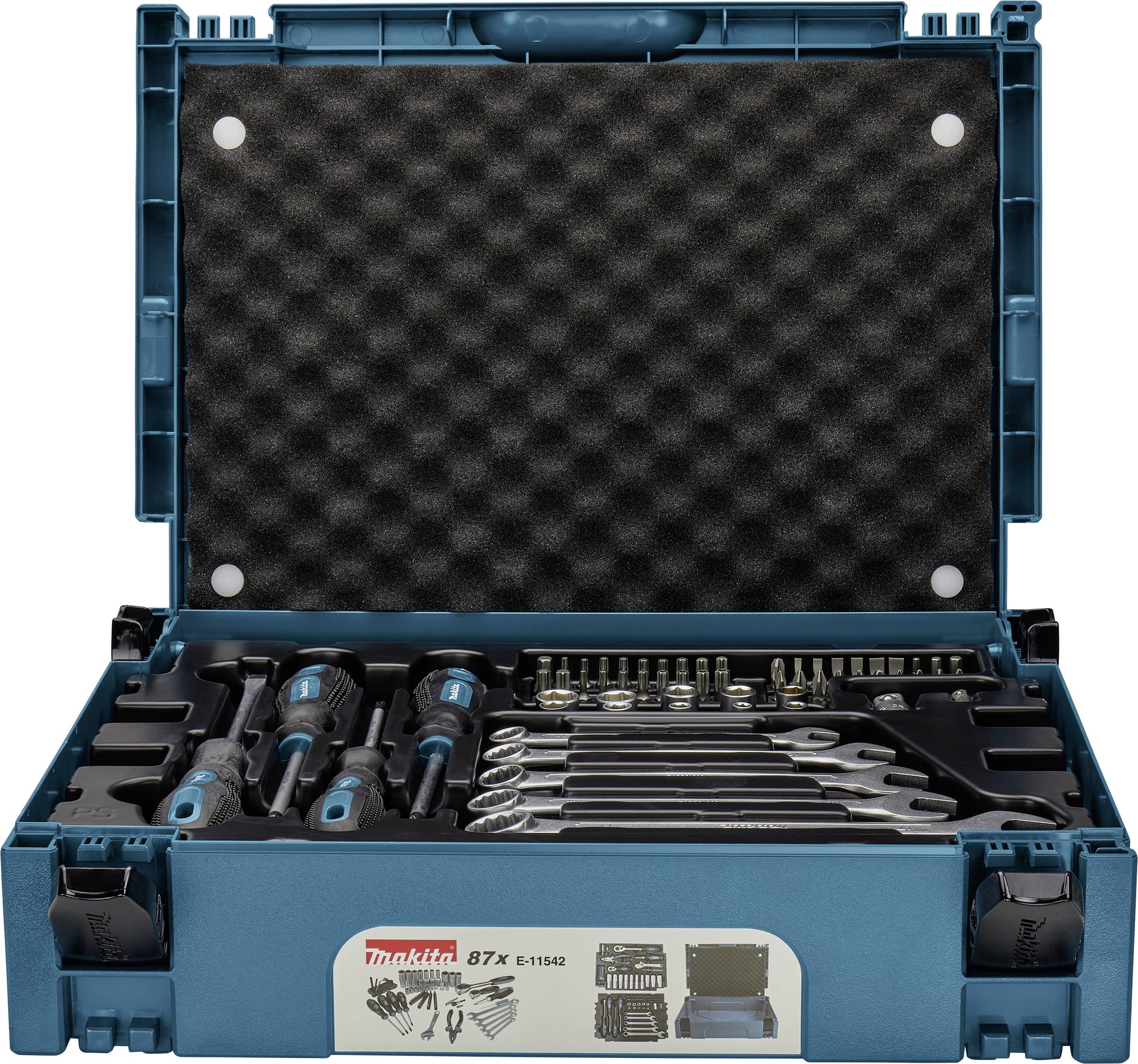 Makita E-11542 Werkzeugkoffer bestückt (L x B x H) 395 x 295 x 110.4 mm