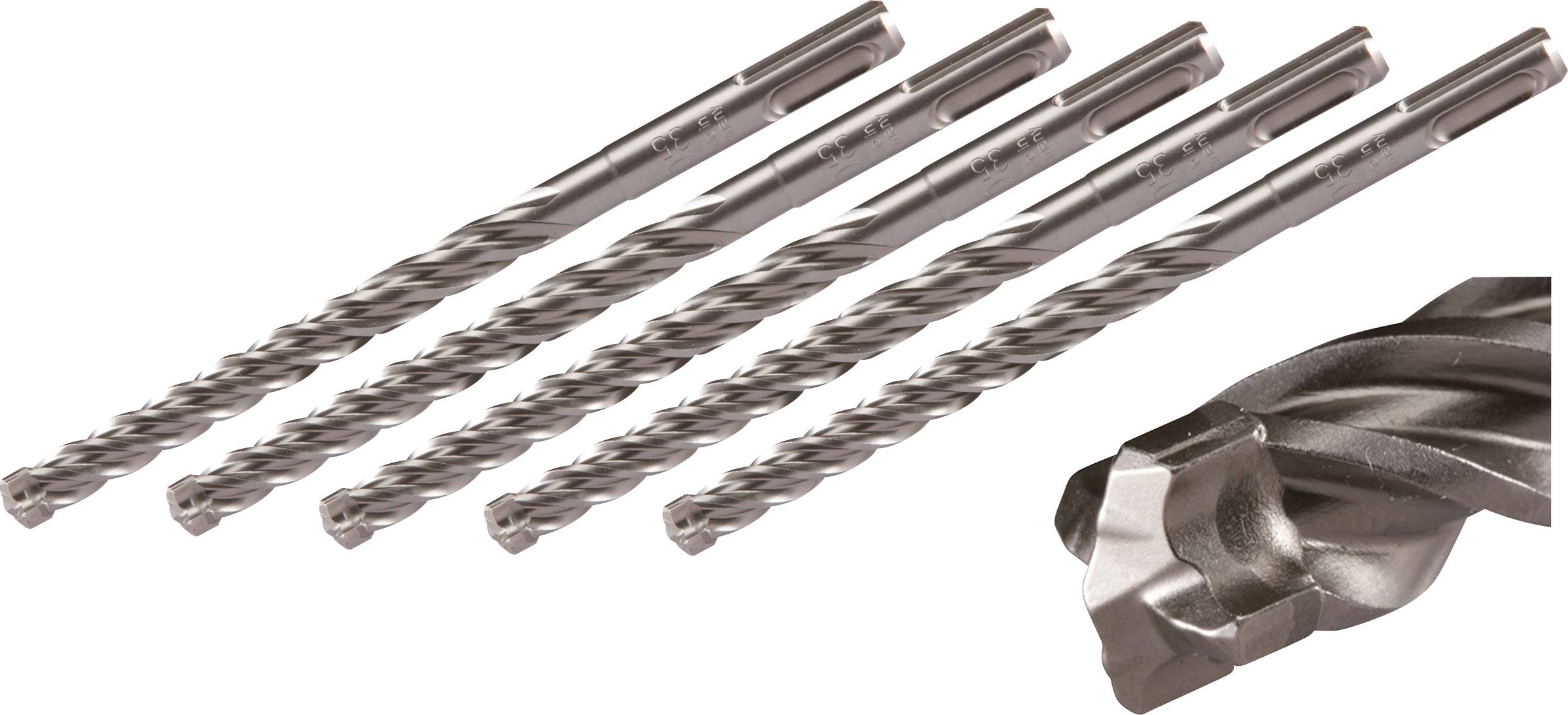 Makita B-63426 Stein-Spiralbohrer-Set 10mm SDS-Plus 10St.