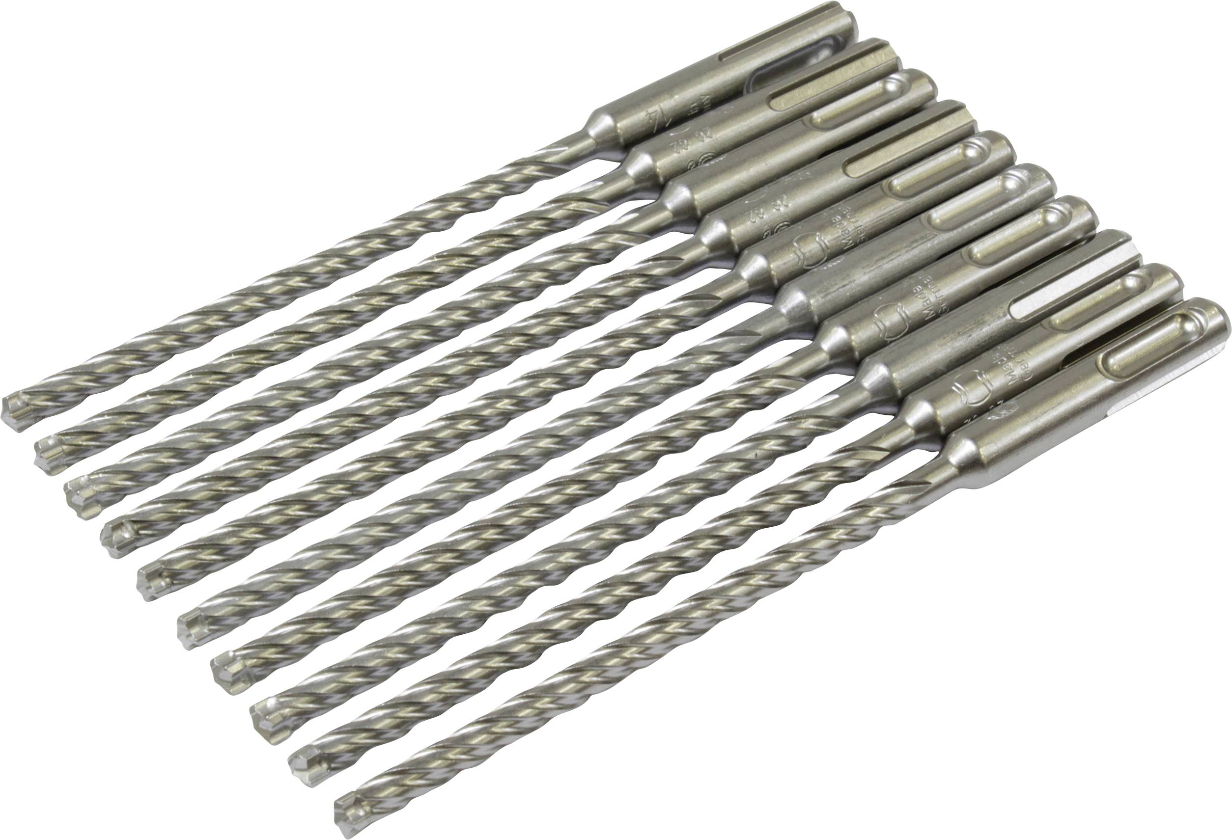 Makita B-63301 Stein-Spiralbohrer-Set 6.5mm SDS-Plus 10St.