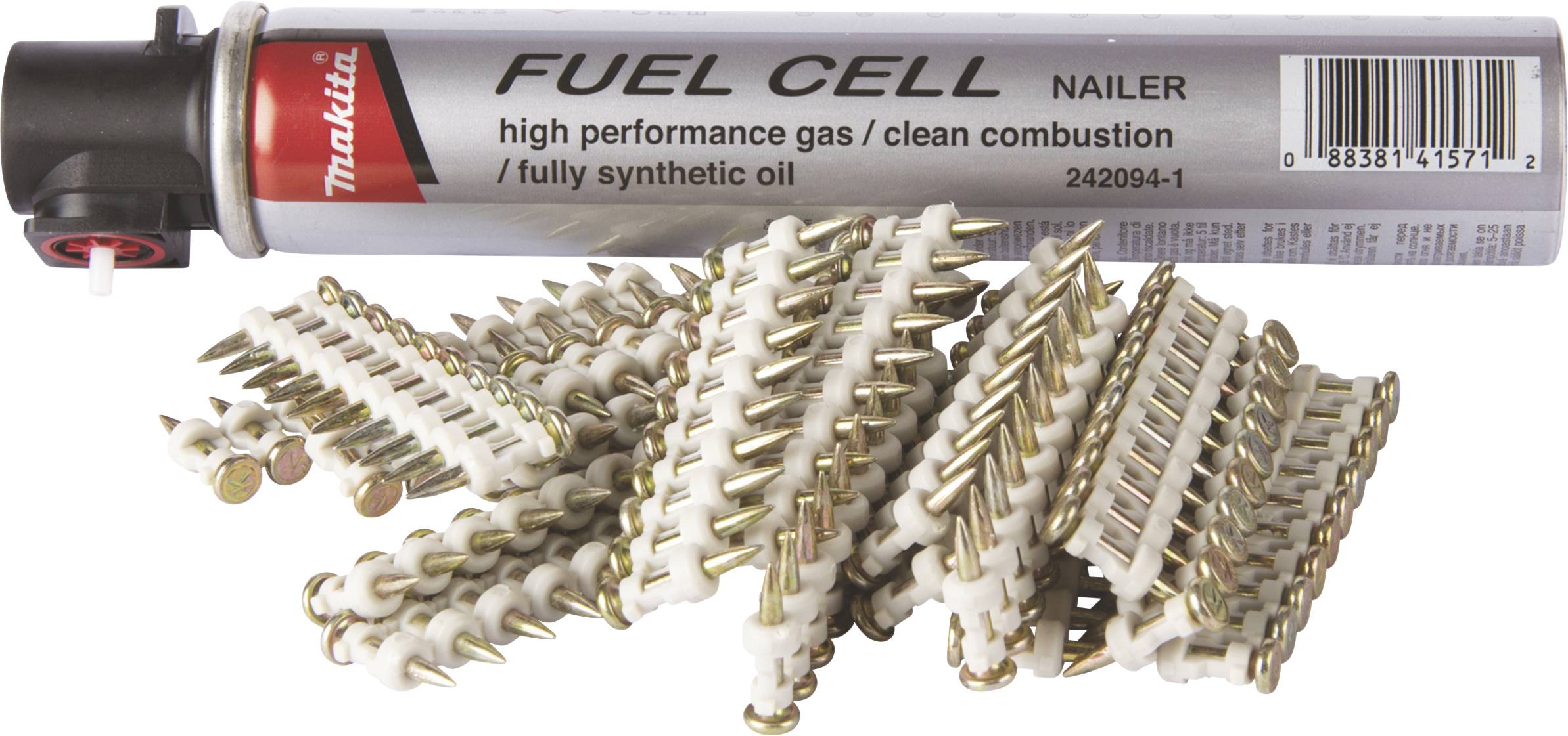 Makita 196290-2 Betonnägel inkl. Gaskartusche