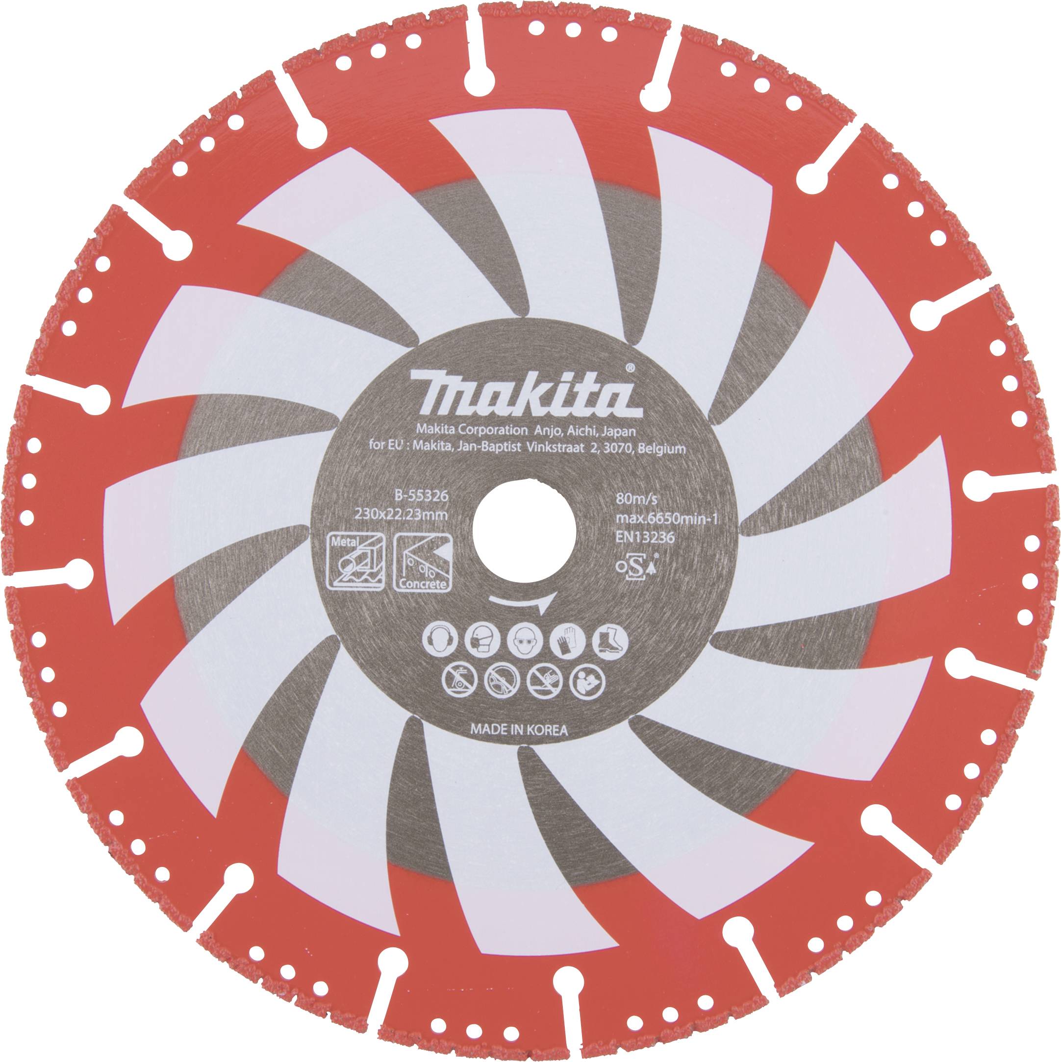 Makita B-55326 Diamantscheibe Durchmesser 230mm 1St.