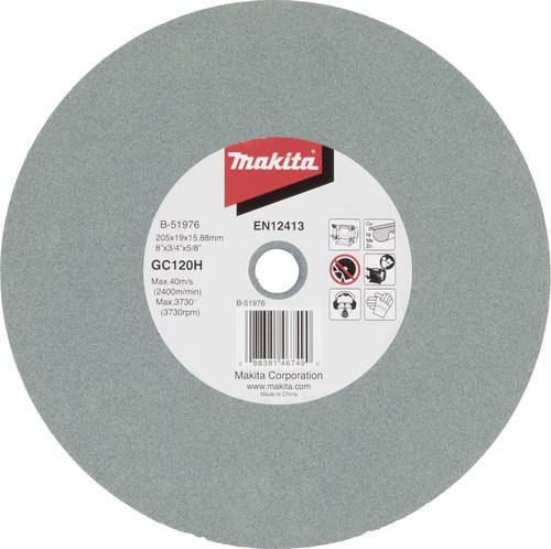 Makita B-51976 Schleifstein GC120H205x19x15,8 B-51976 Durchmesser 205 mm 1 St.