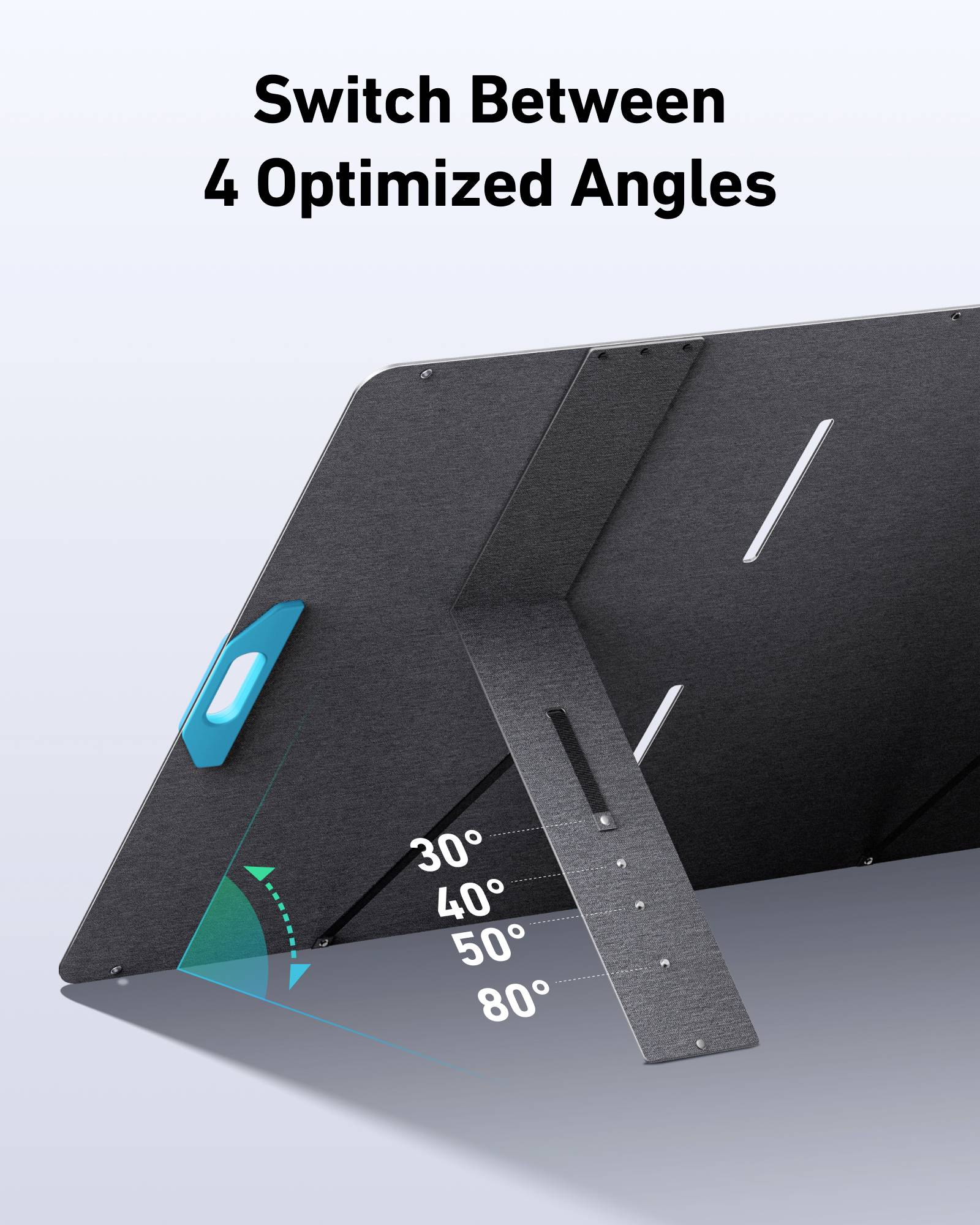 Anker SOLIX 400W Solarpanel Schwarz Outdoor