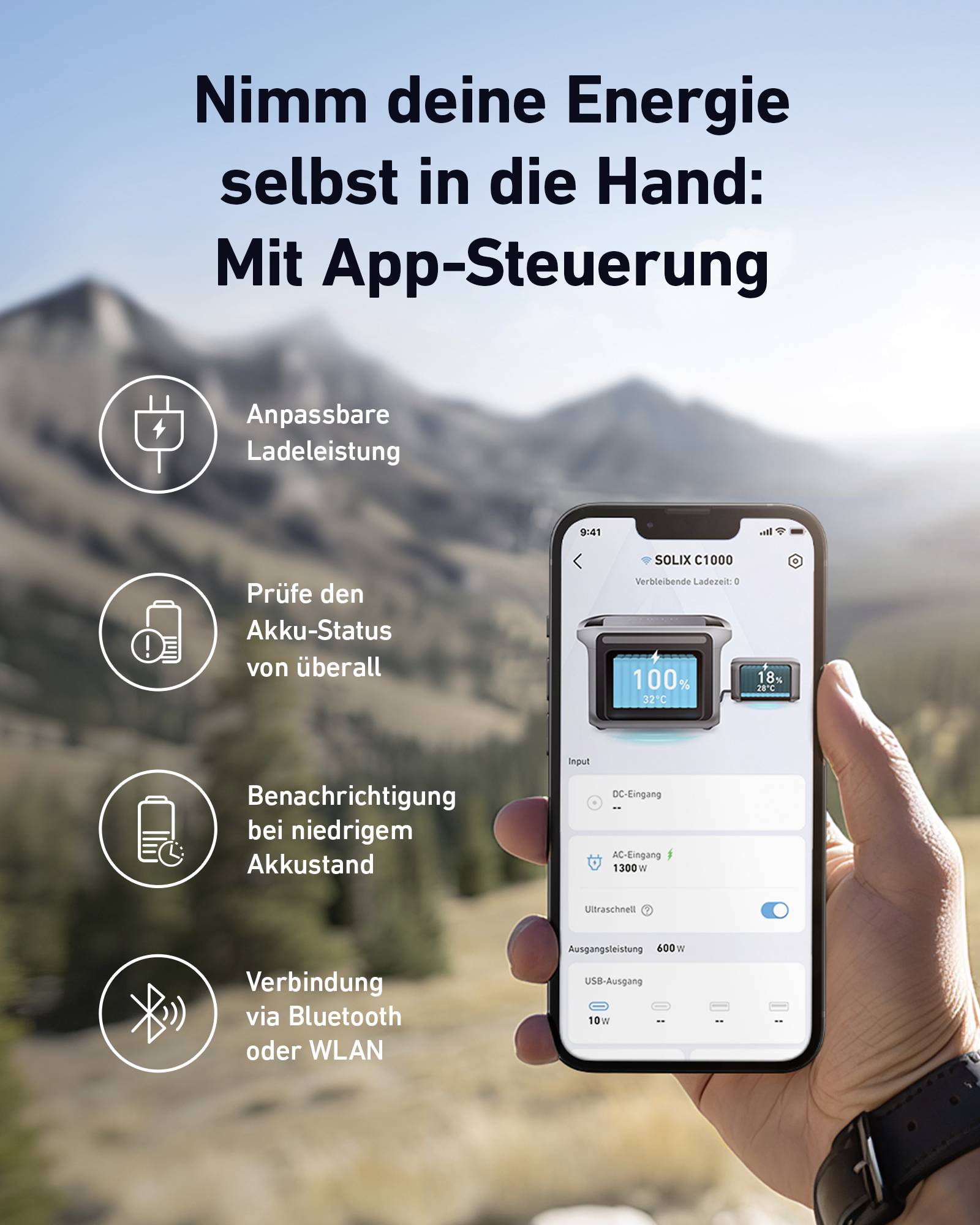 Anker SOLIX BP1000 Ersatzakku 330Ah Lithiumeisenphosphat