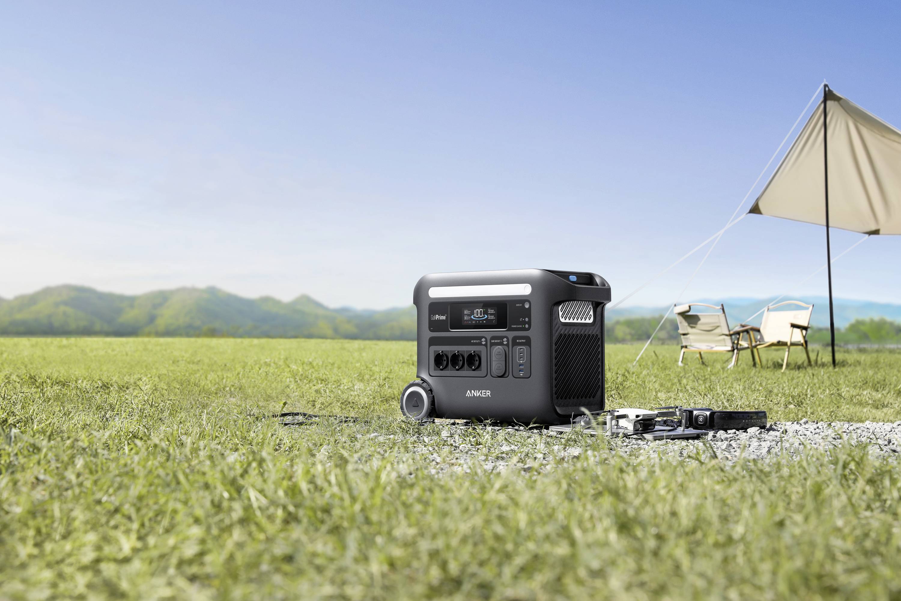 Anker SOLIX F2600 Powerstation Lithiumeisenphosphat Outdoor