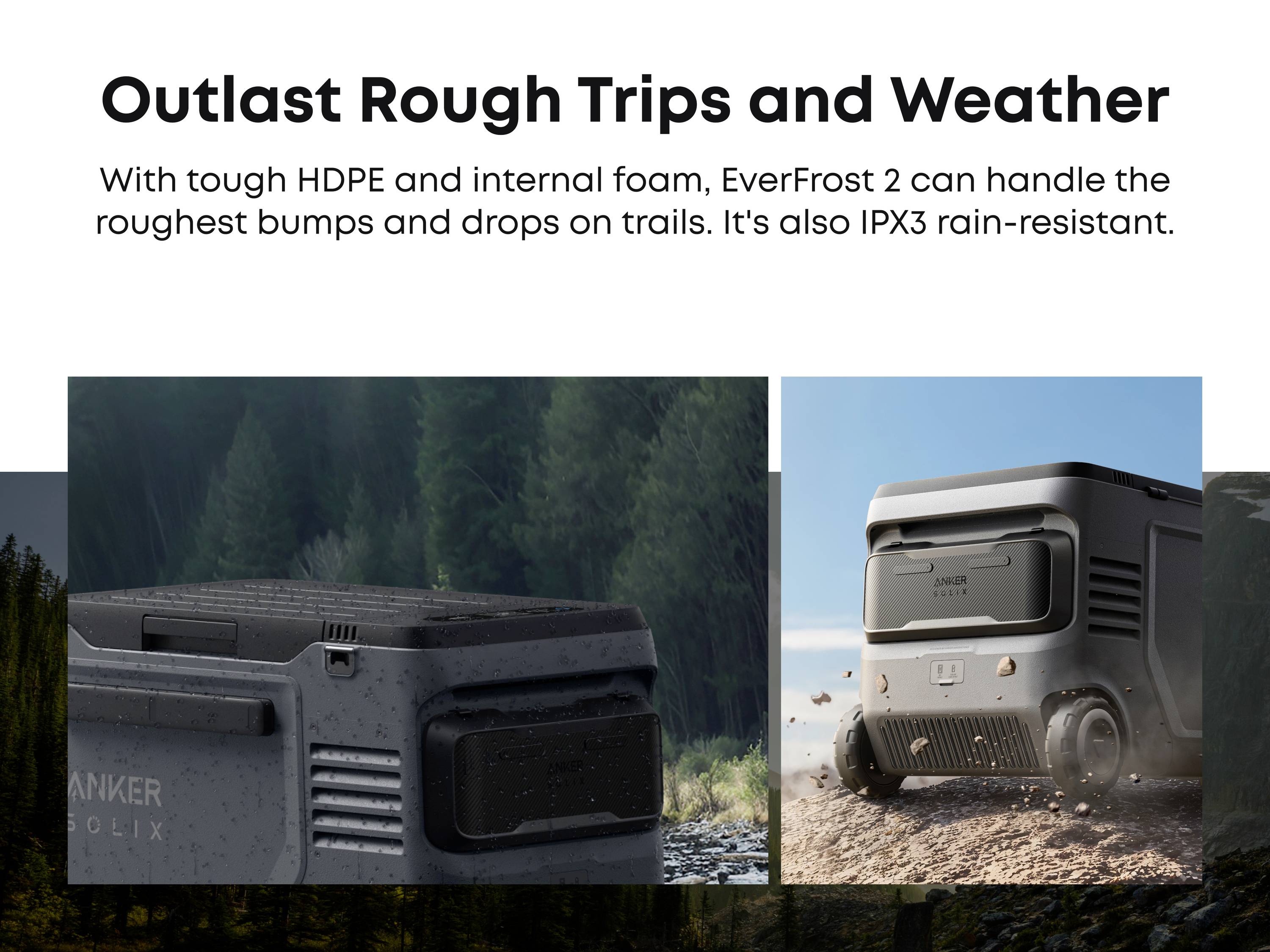 Anker SOLIX EverFrost 2 Akku-Kühlbox EEK: B (A - G) 40 l -20°C bis 20 °C