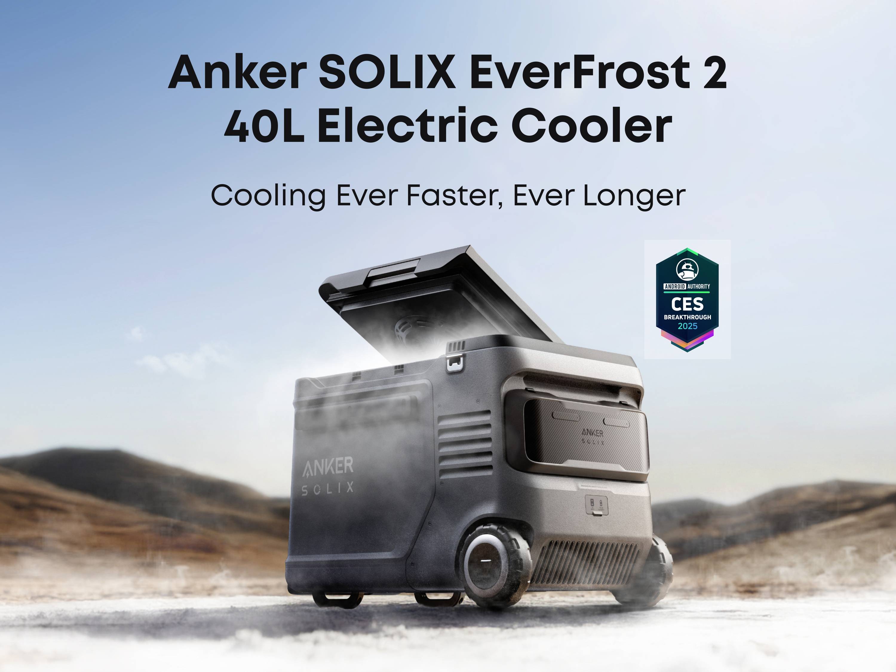 Anker SOLIX EverFrost 2 Akku-Kühlbox EEK: B (A - G) 40l -20°C bis 20°C