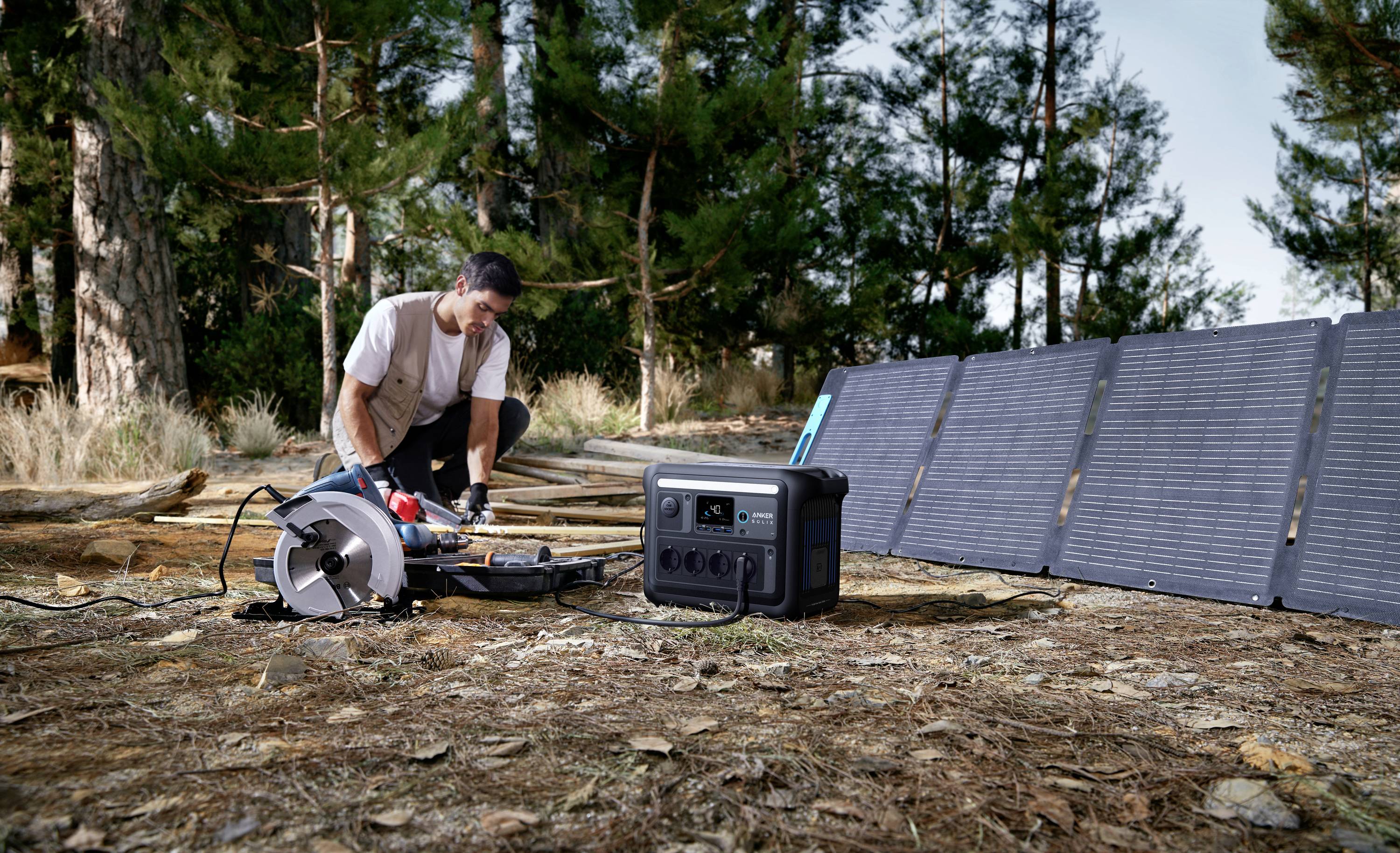 Anker SOLIX C1000X Powerstation Lithiumeisenphosphat Outdoor