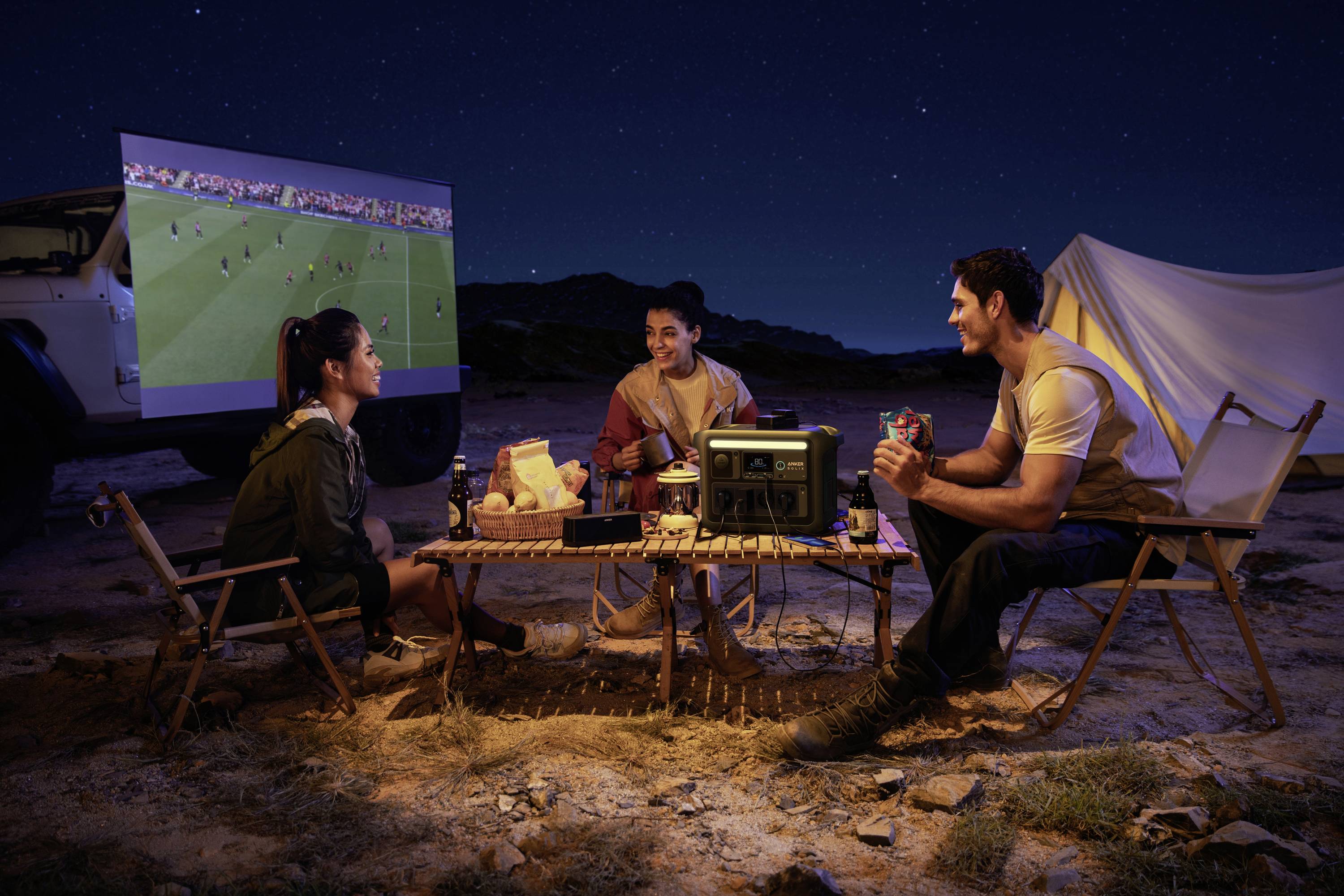 Anker SOLIX C1000X Powerstation Lithiumeisenphosphat Outdoor