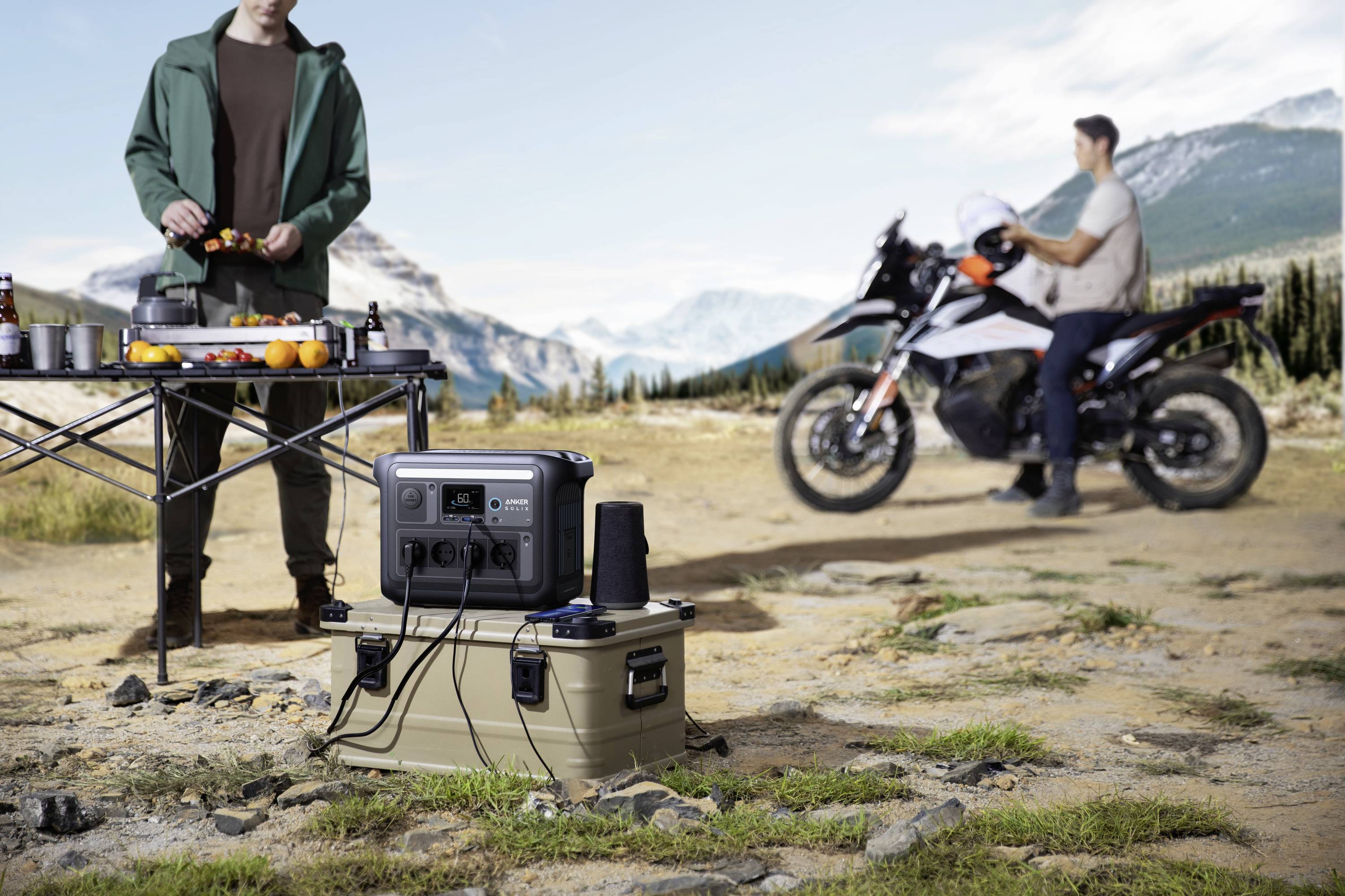 Anker SOLIX C1000X Powerstation Lithiumeisenphosphat Outdoor