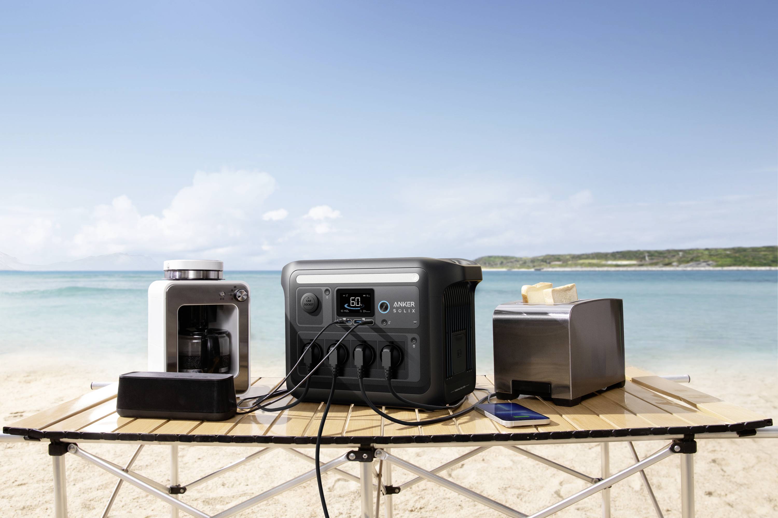 Anker SOLIX C1000X Powerstation Lithiumeisenphosphat Outdoor