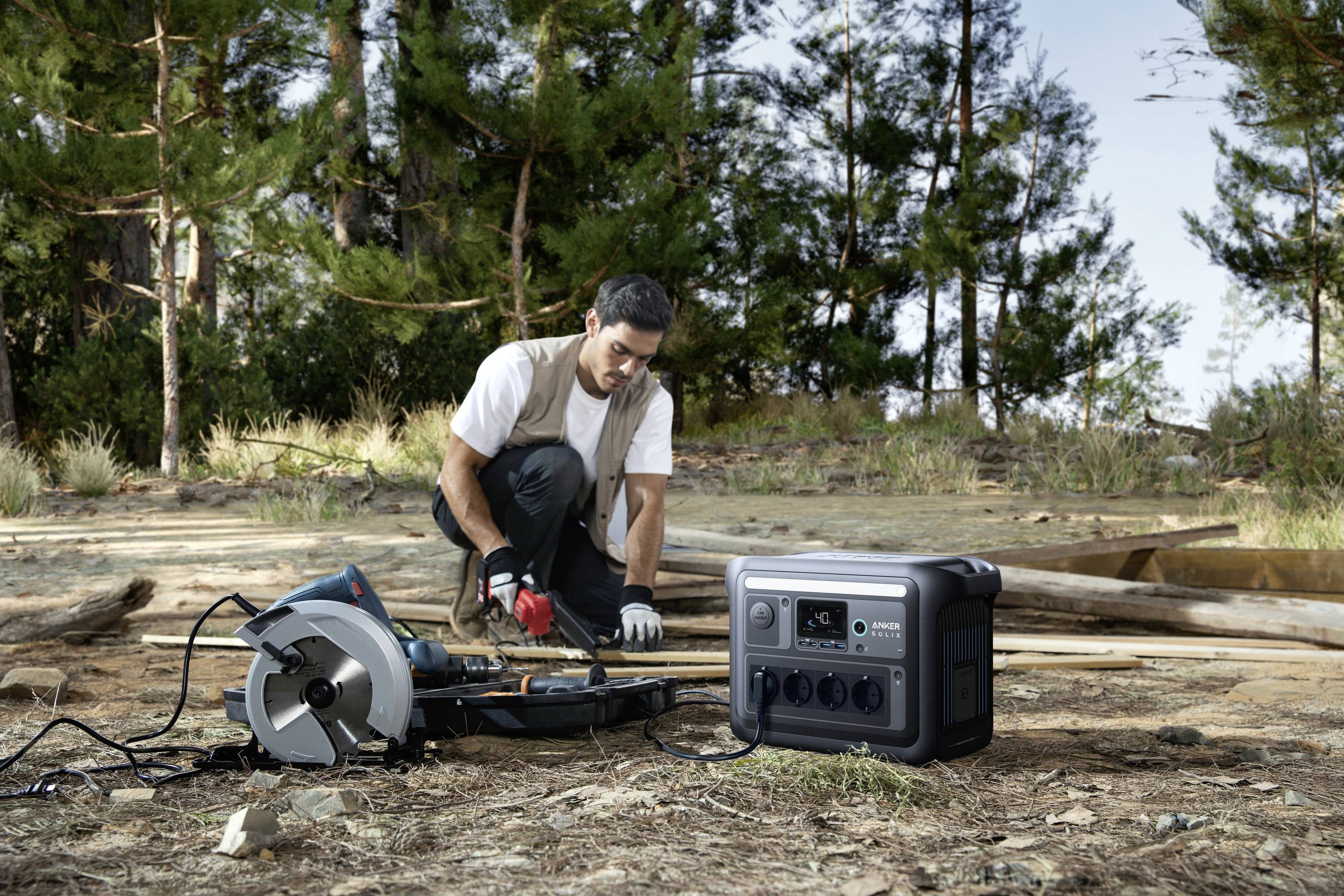 Anker SOLIX C1000X Powerstation Lithiumeisenphosphat Outdoor