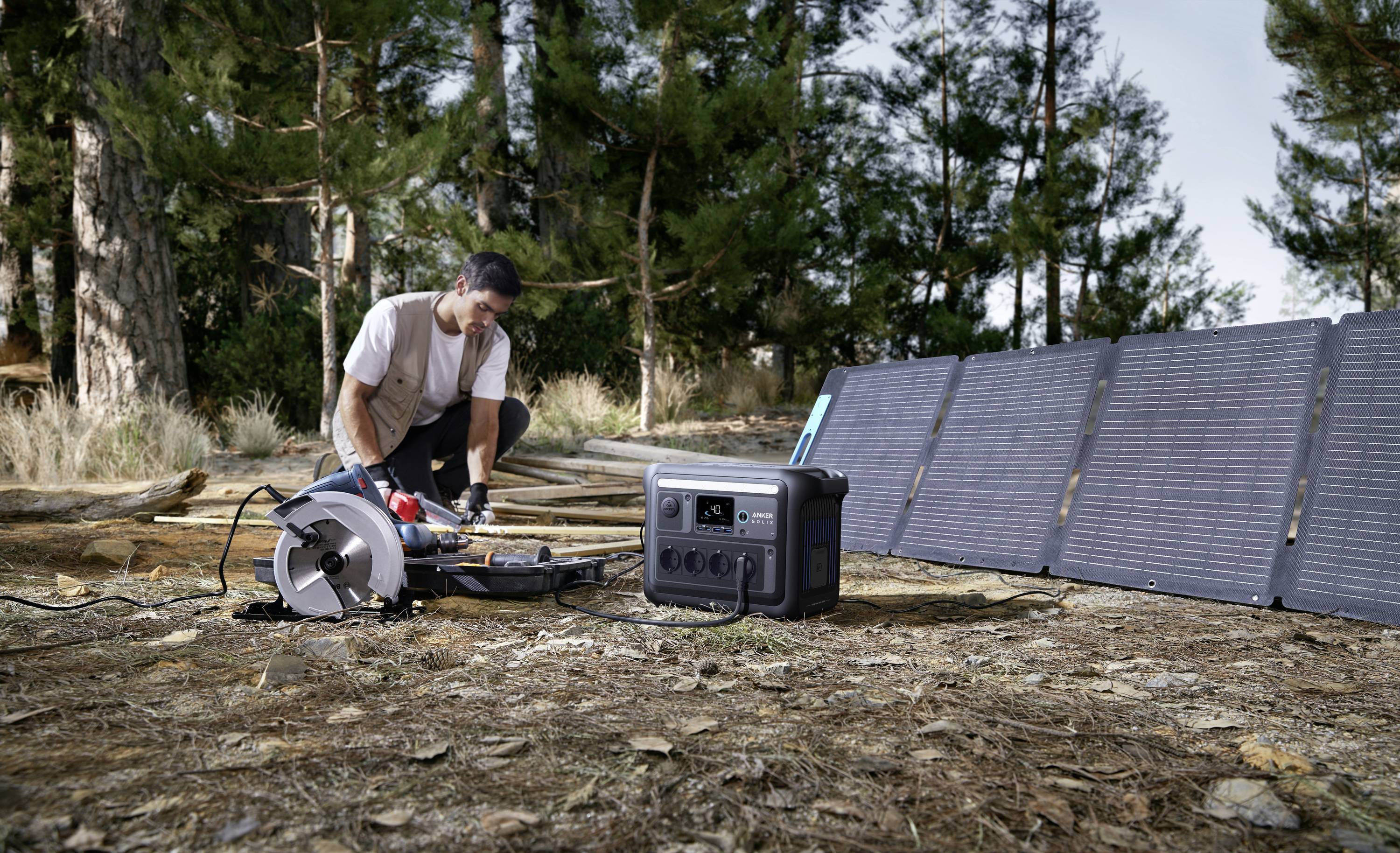 Anker SOLIX C1000X Powerstation Lithiumeisenphosphat Outdoor