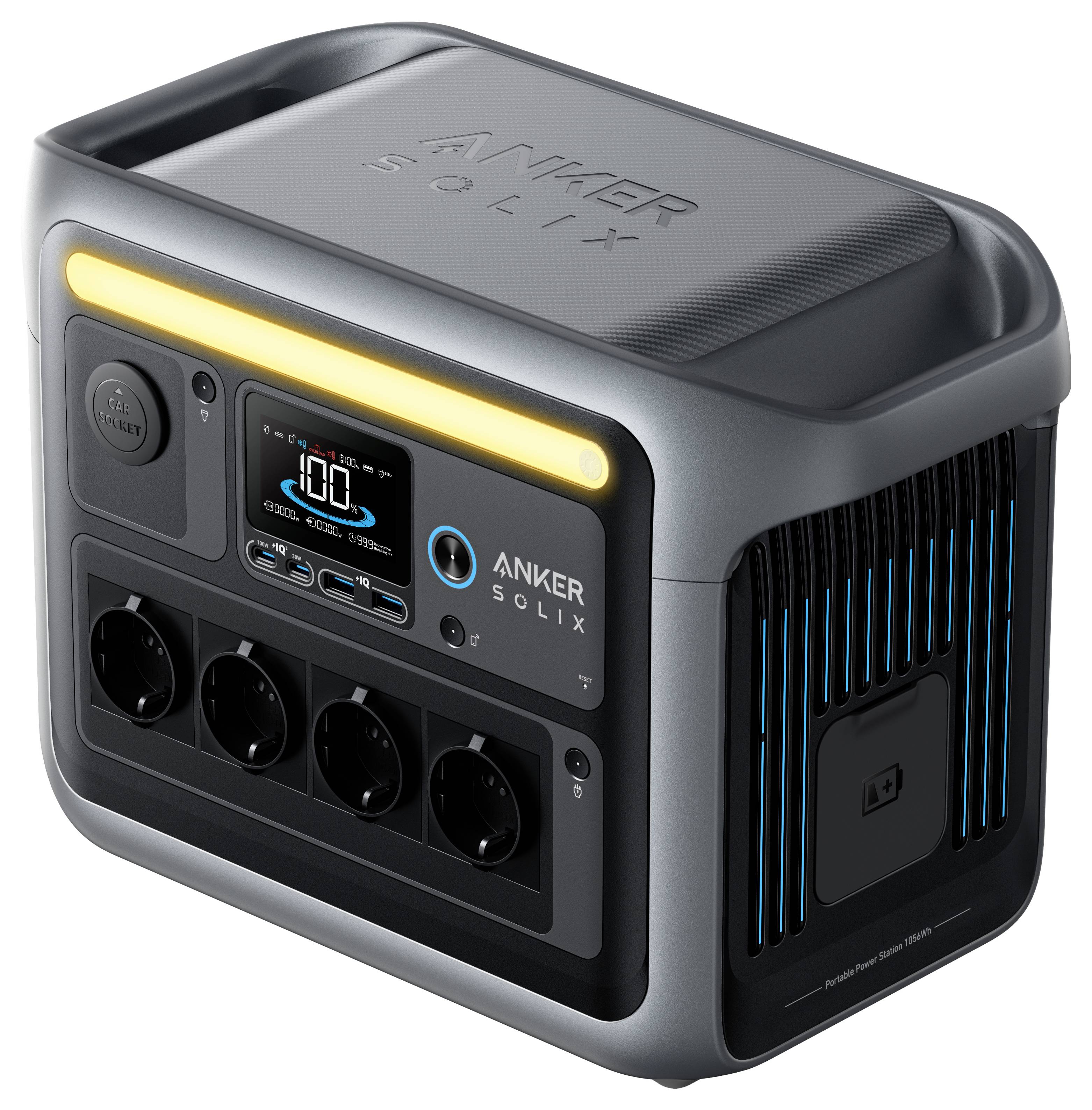 Anker SOLIX C1000X Powerstation Lithiumeisenphosphat Outdoor