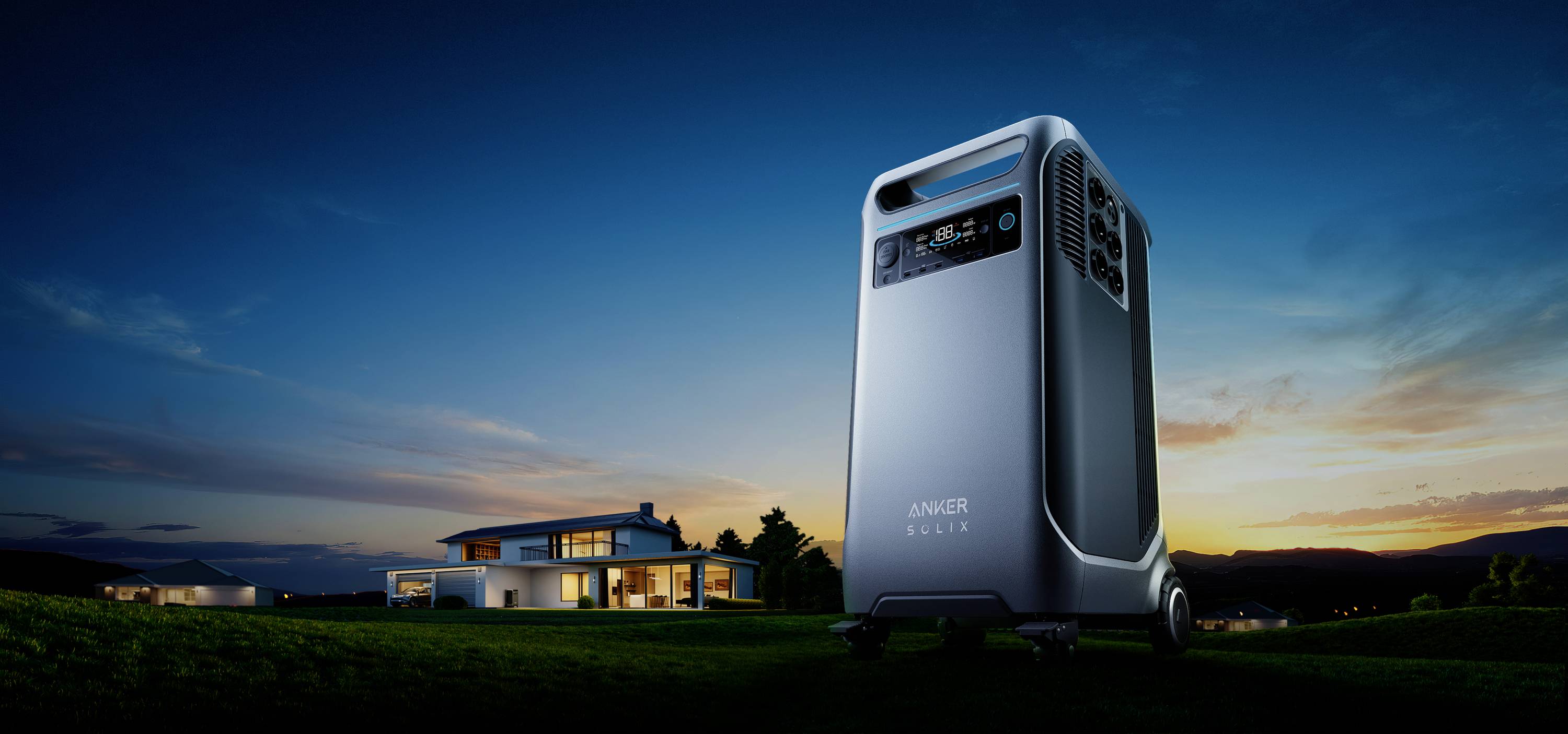 Anker SOLIX F3800 Powerstation Lithiumeisenphosphat Outdoor