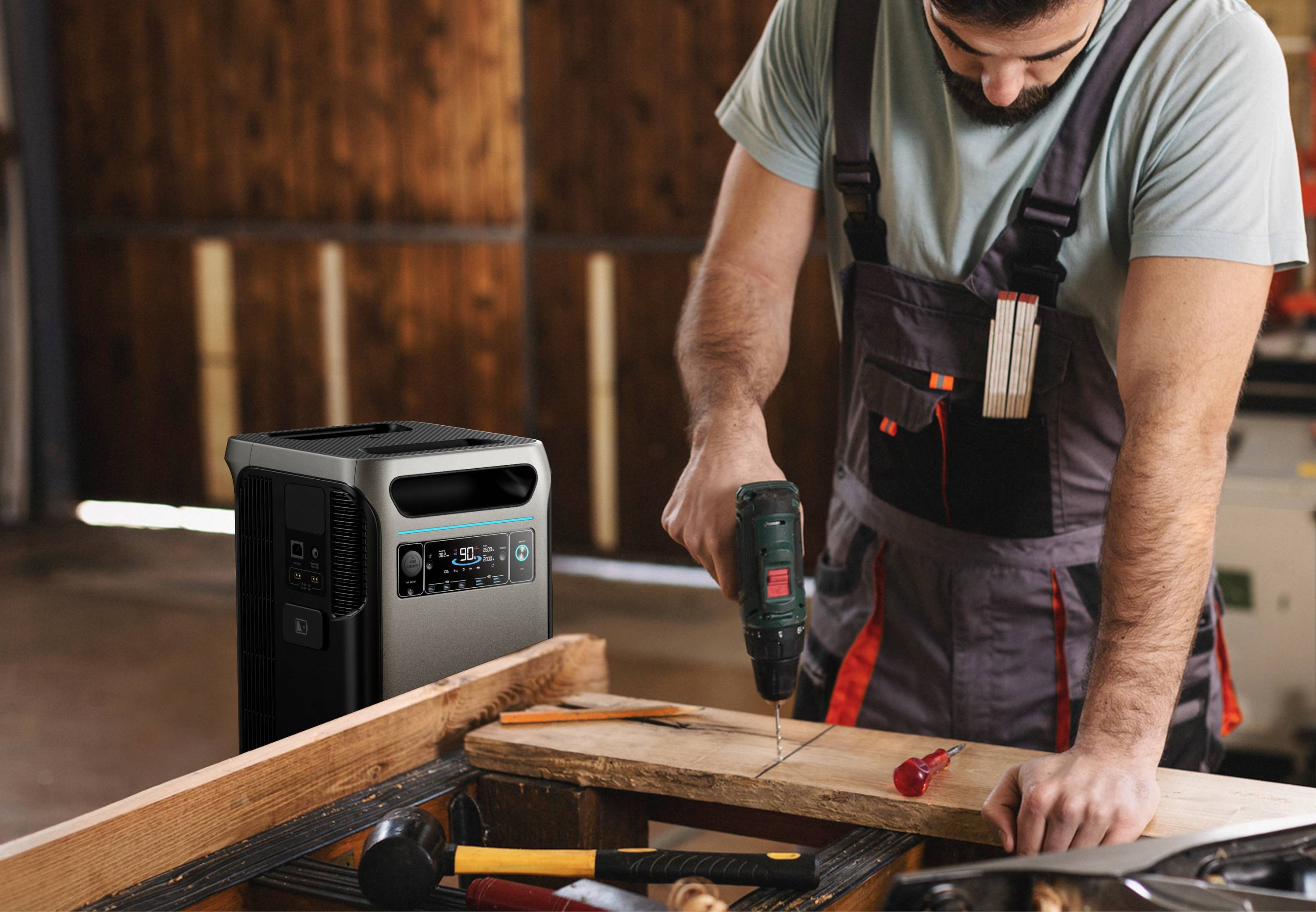 Anker SOLIX F3800 Powerstation Lithiumeisenphosphat Outdoor