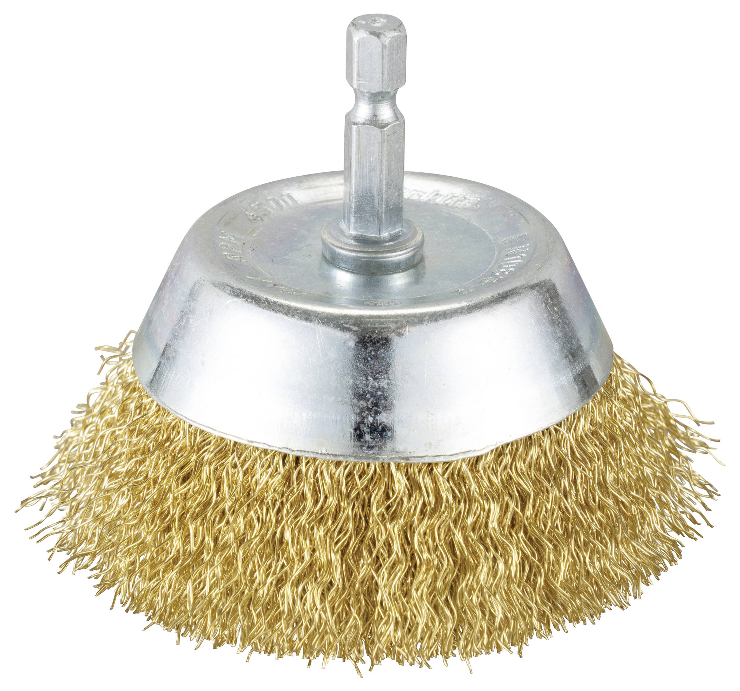 Makita Topfbürste 75mm Messing 1/4" D-73639 D-73639