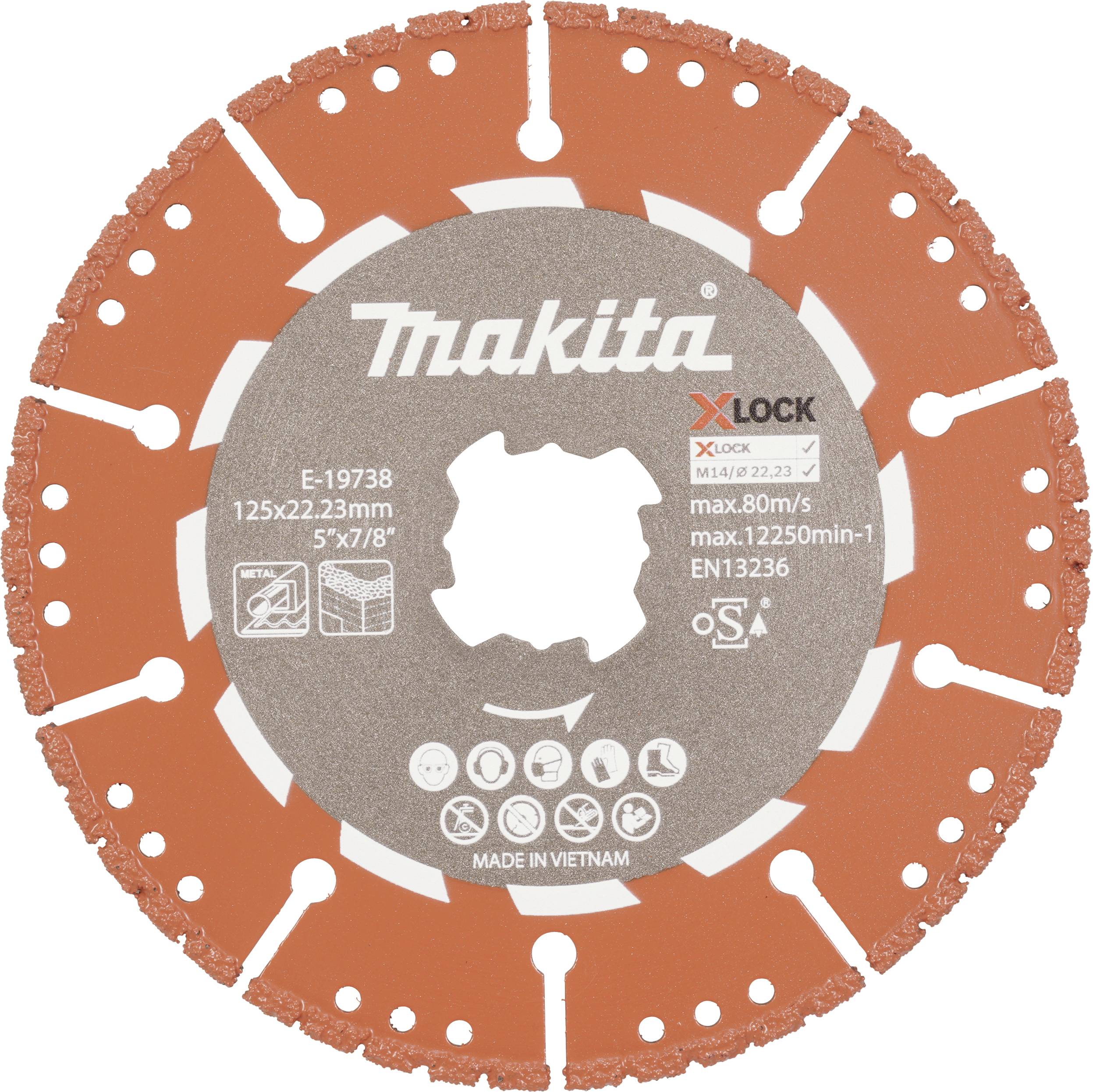 Makita E-19738 Diamanttrennscheibe Durchmesser 125mm 1St.