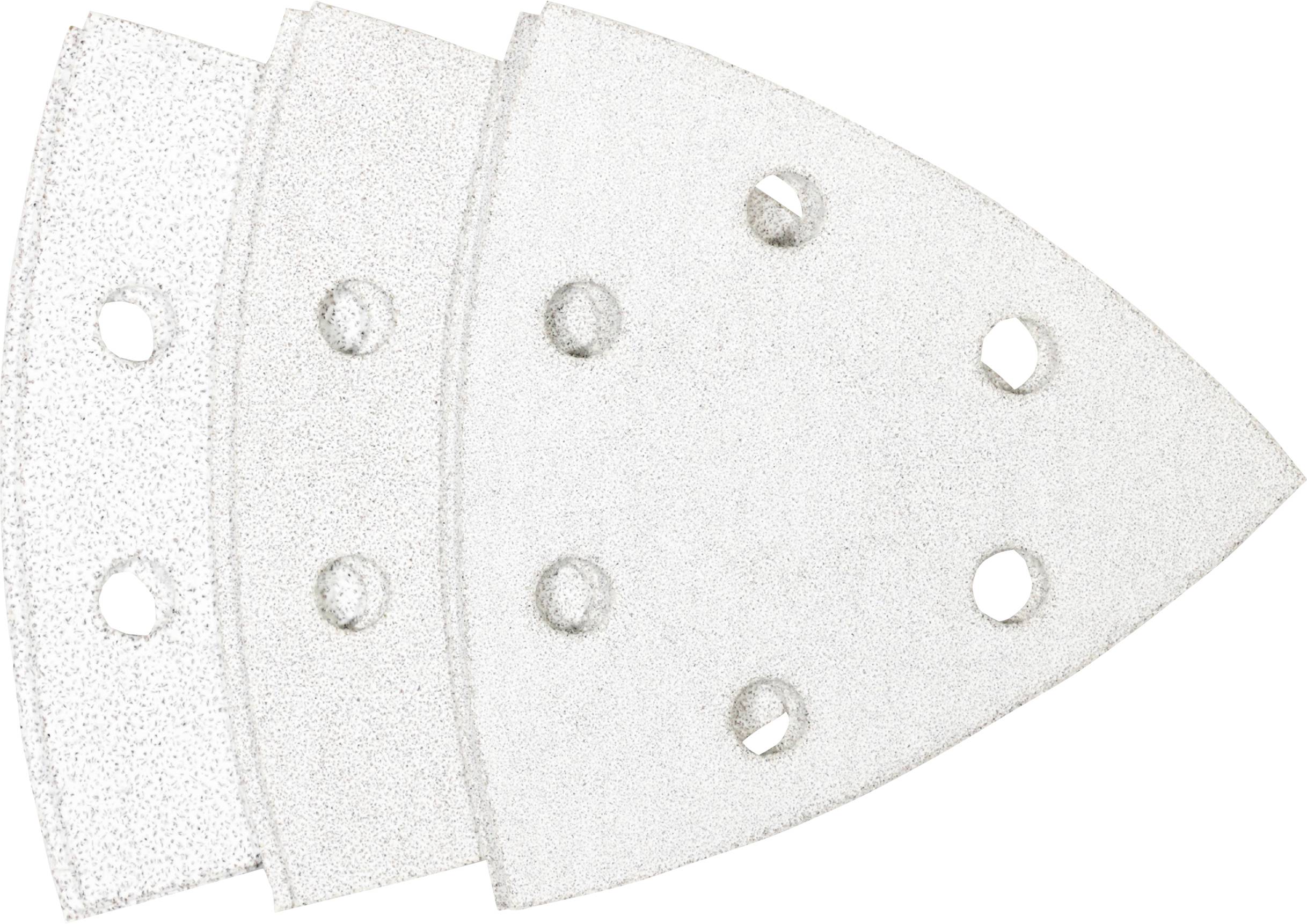 Makita 192655-6 Deltaschleifpapier-Set Körnung (num) 60, 100, 150 (L x B x H) 94 x 94 x 6mm 1 Set