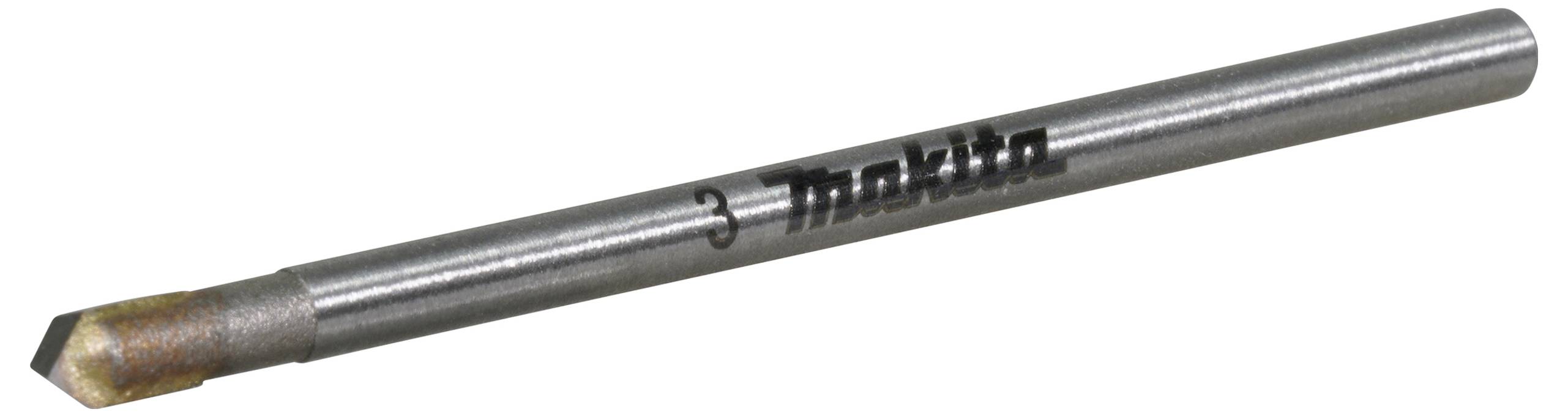 Makita D-78405 Glasbohrer 3mm Gesamtlänge 51mm 1St.