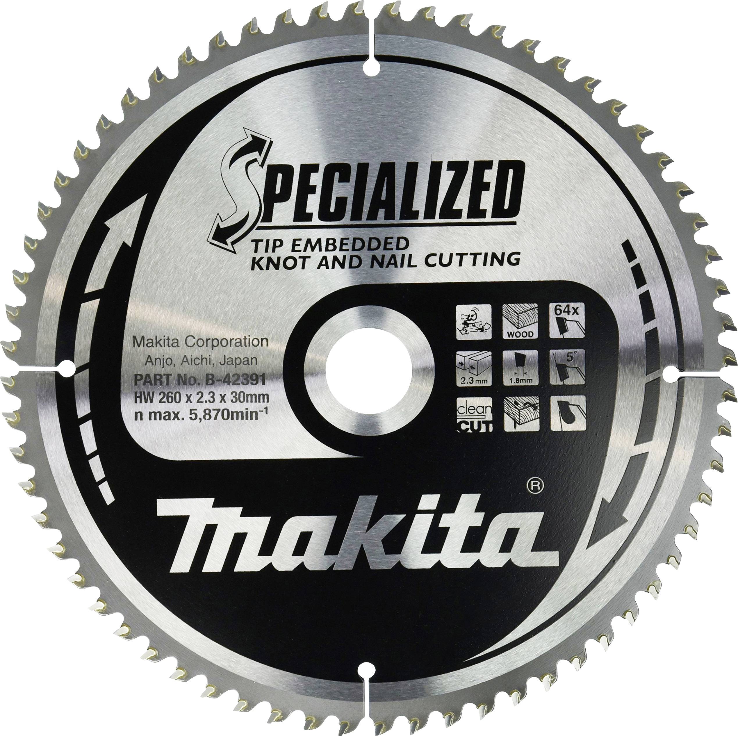 Makita B-42391 Kreissägeblatt 1St.