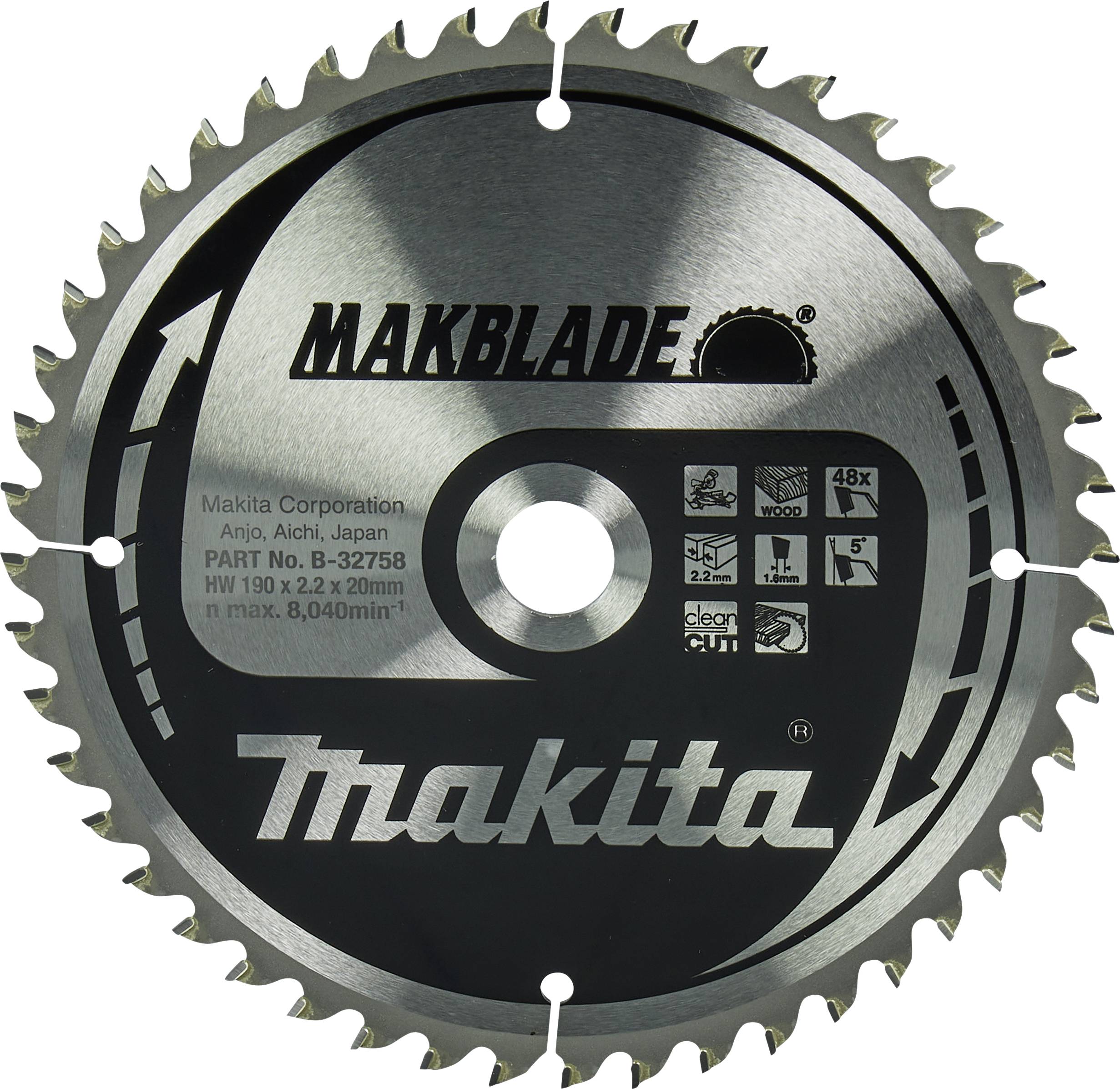 Makita B-32758 Kreissägeblatt 1St.