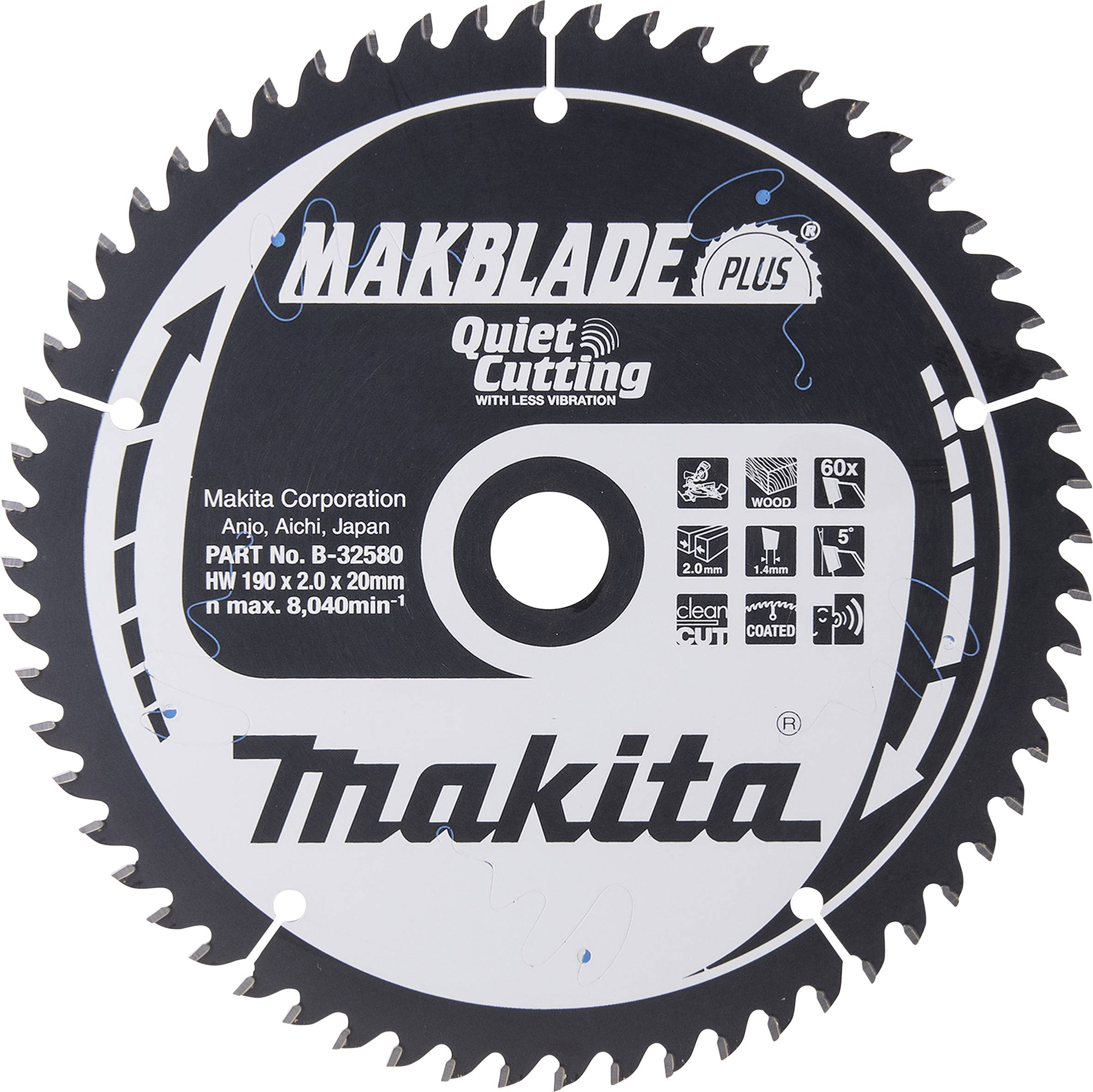 Makita B-32580 Kreissägeblatt 1St.