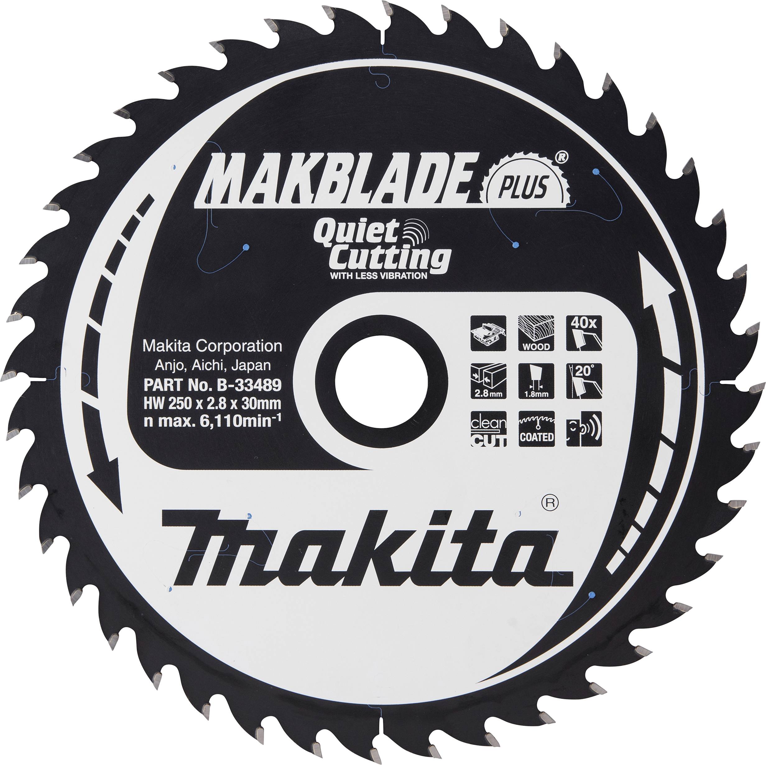 Makita B-33489 Kreissägeblatt 1St.