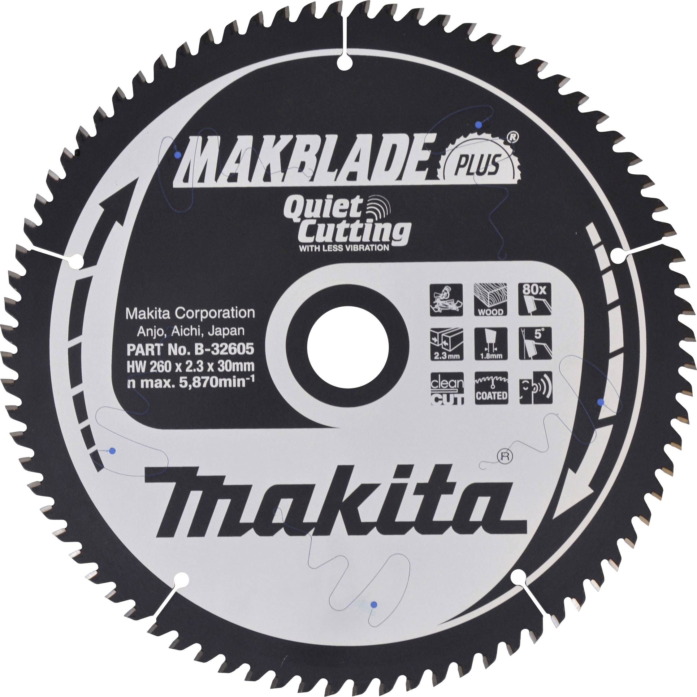 Makita B-32605 Kreissägeblatt 1St.
