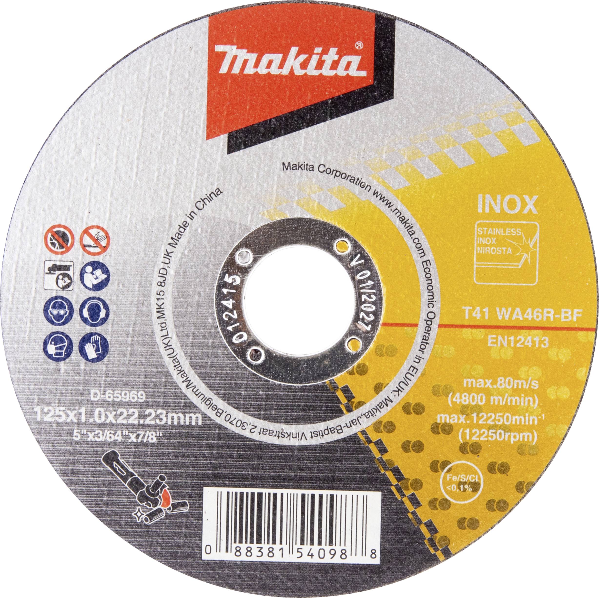 Makita D-65969-50 Trennscheiben-Set 125mm 50St.