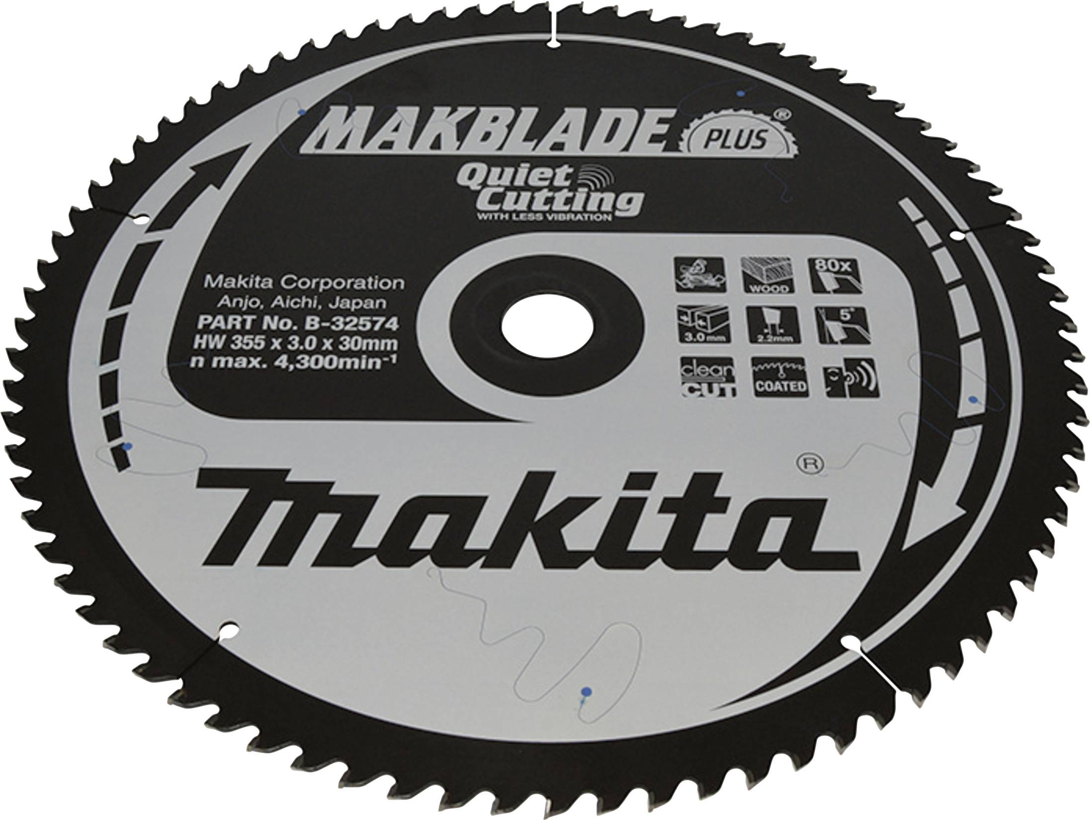 Makita B-32574 Kreissägeblatt 1St.