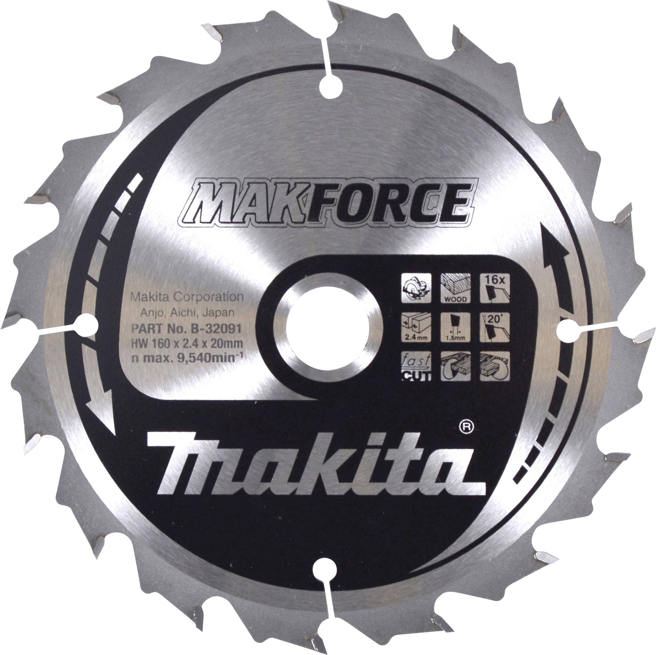 Makita B-32091 Kreissägeblatt 1 St.