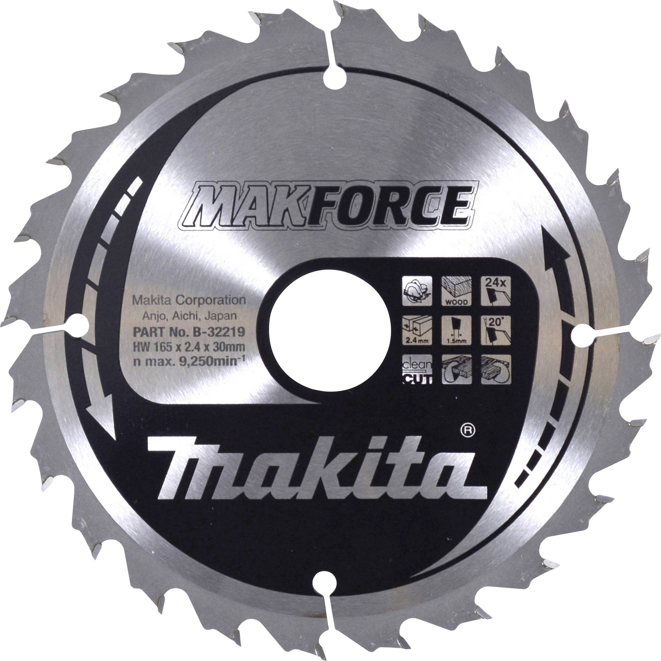 Makita B-32219 Kreissägeblatt 1St.