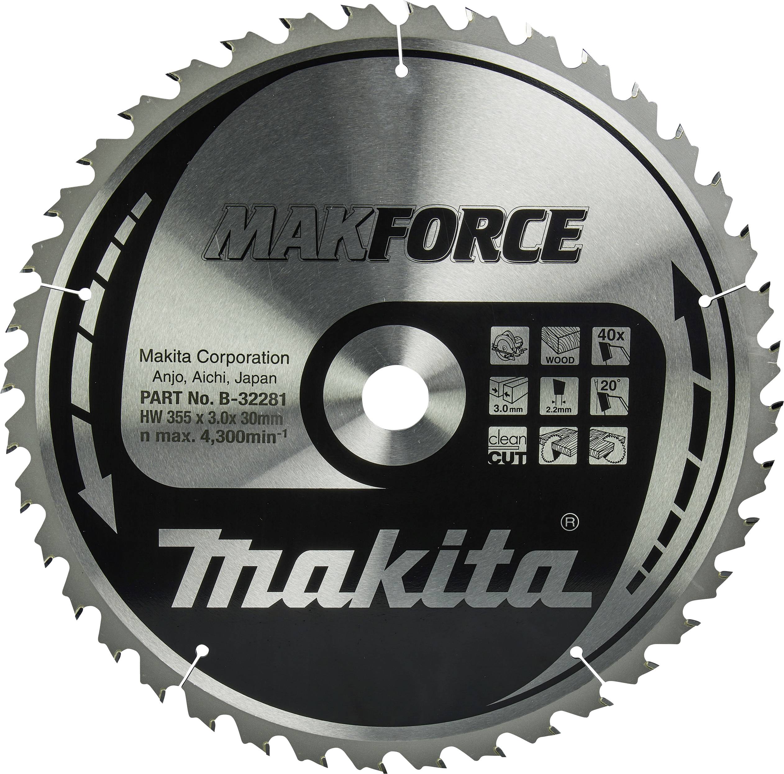Makita B-32281 Kreissägeblatt 1 St.