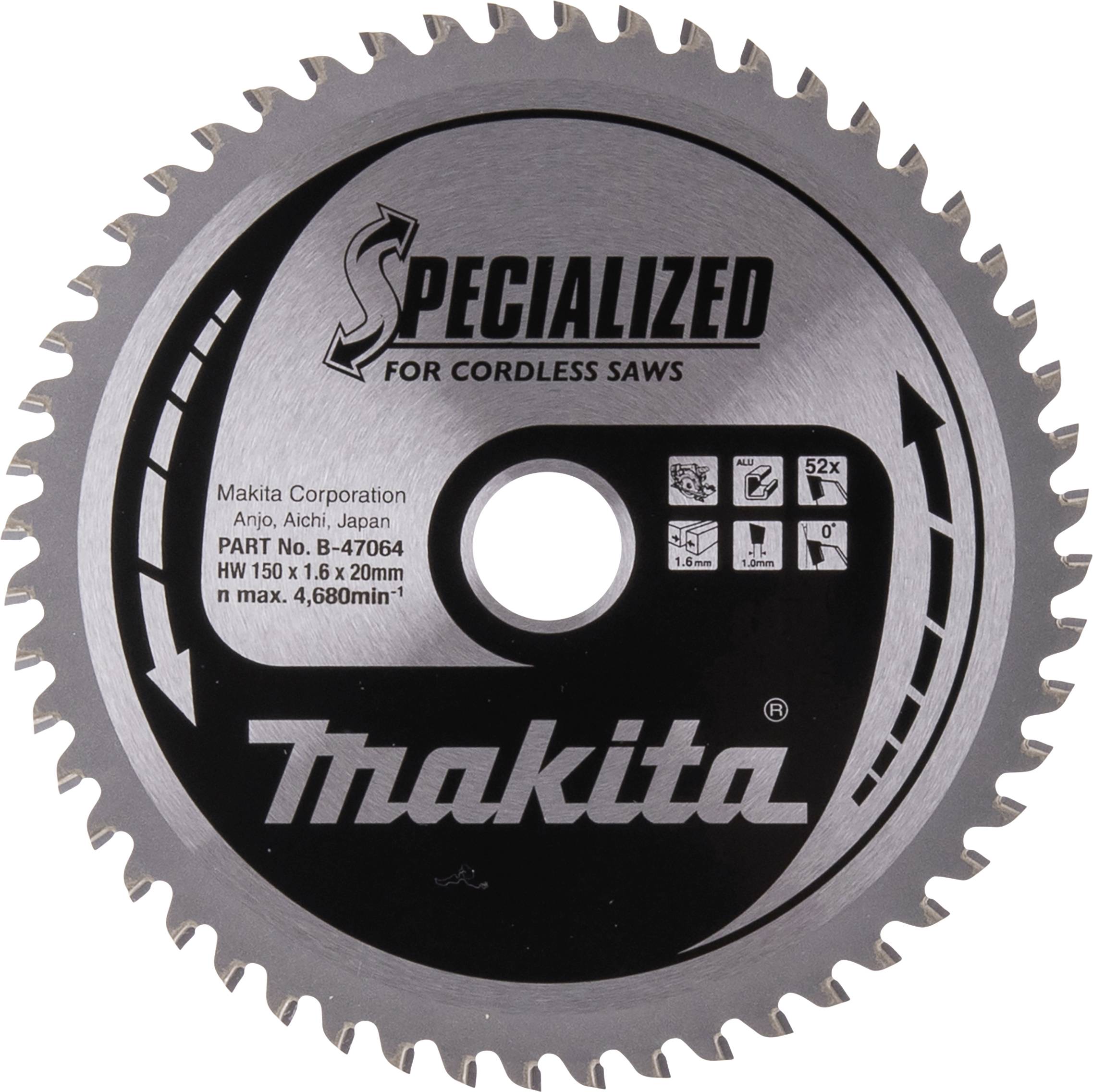 Makita B-47064 Kreissägeblatt 1St.