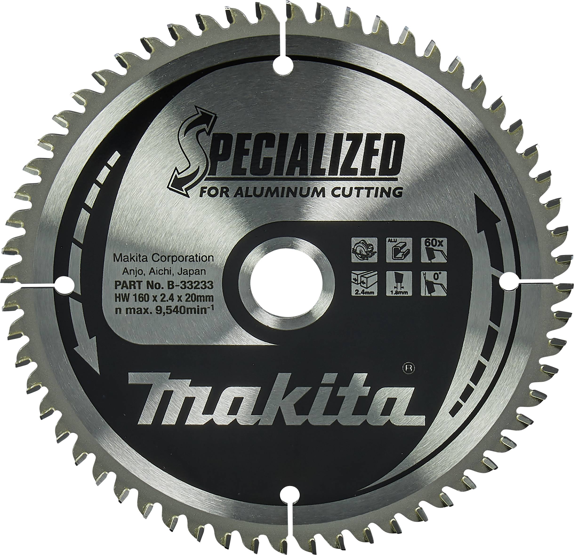 Makita B-33233 Kreissägeblatt 1St.