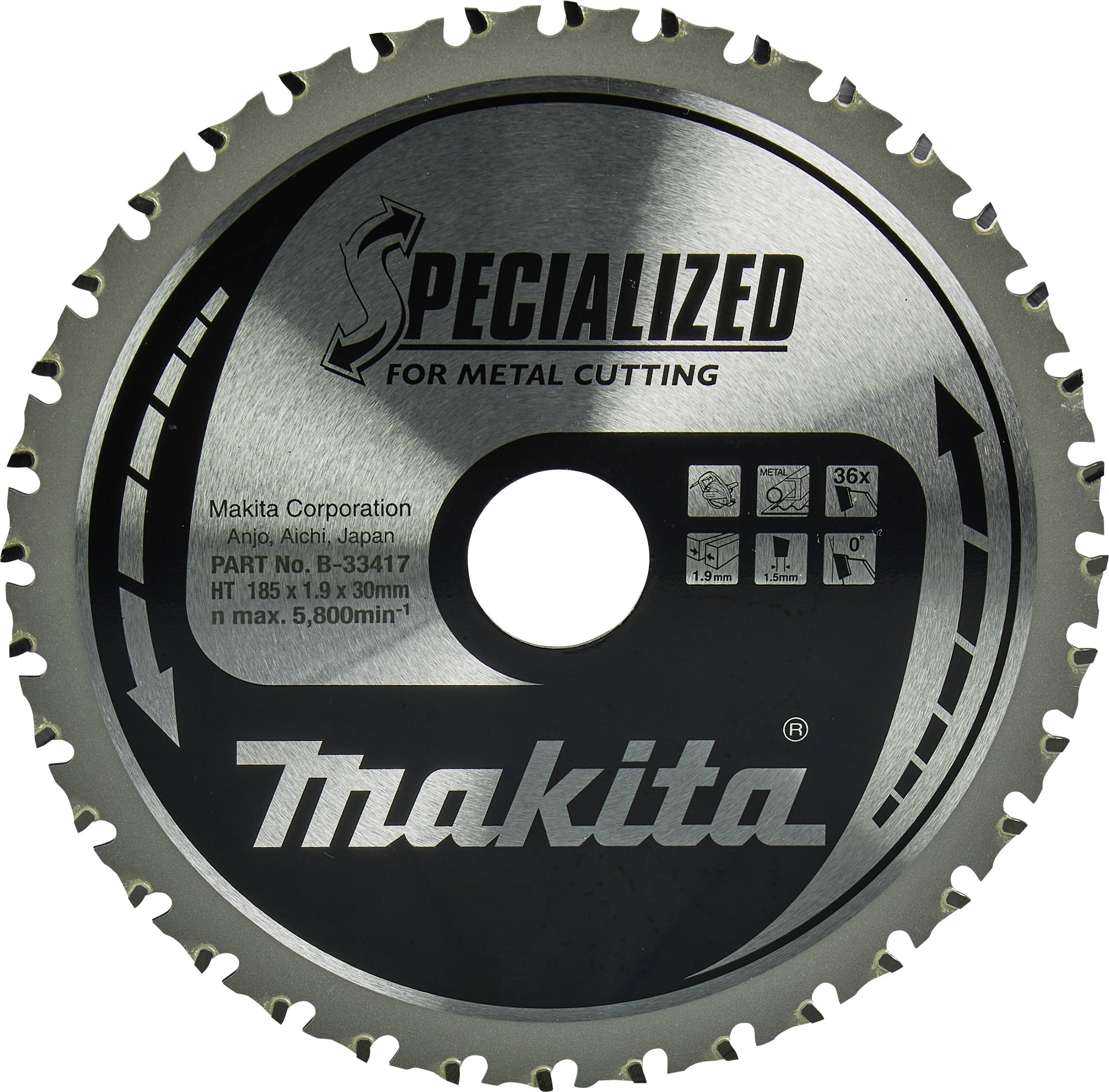Makita B-33417 Kreissägeblatt 1St.