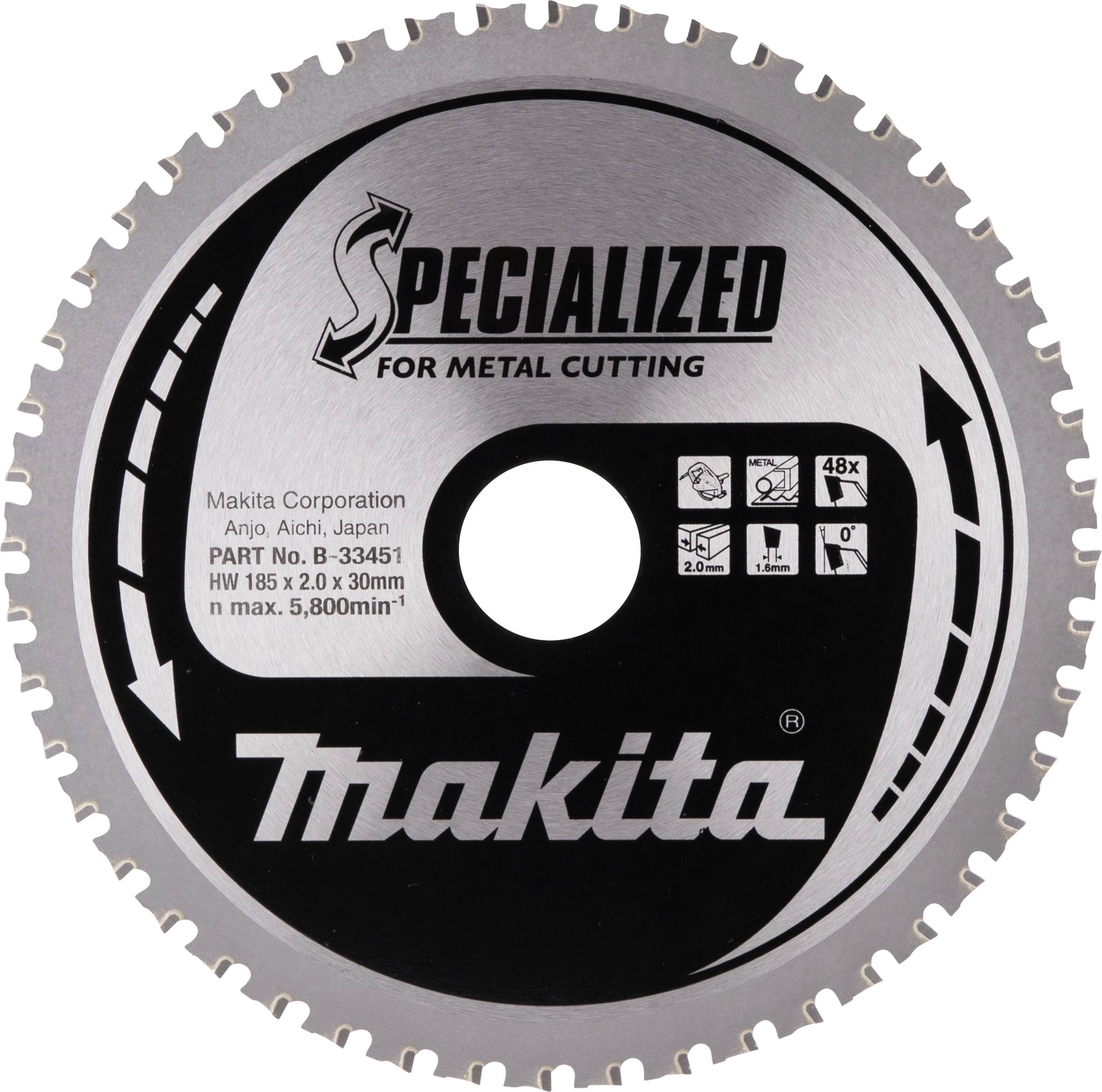 Makita B-33451 Kreissägeblatt 1St.
