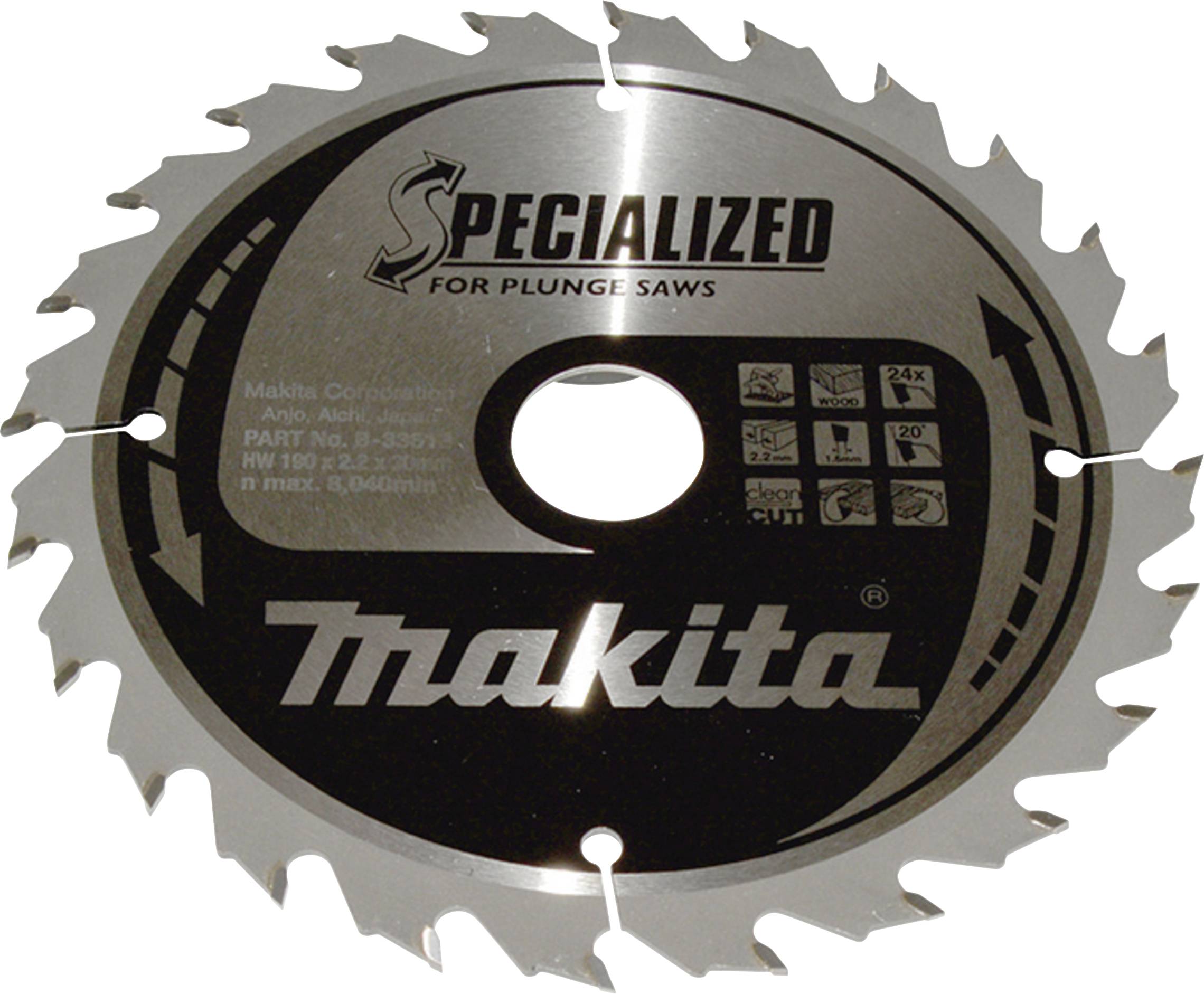 Makita B-33613 Kreissägeblatt 1St.