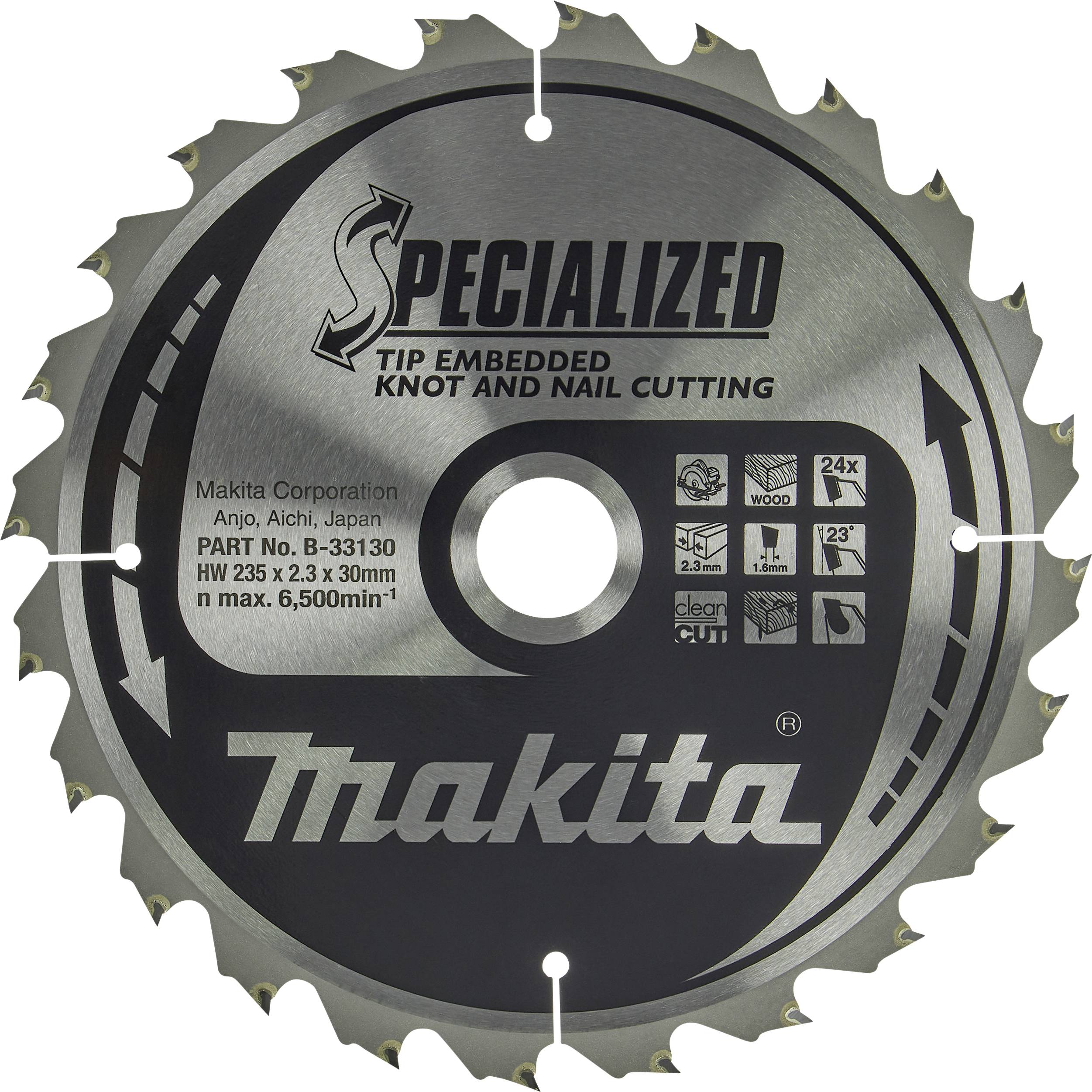 Makita B-33130 Kreissägeblatt 1St.