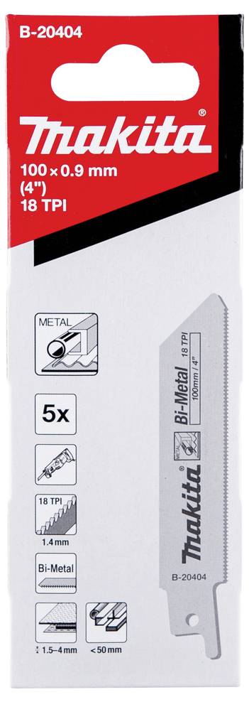 Makita B-20404 Reciproblatt BIM 100/18Z B-20404 5St.