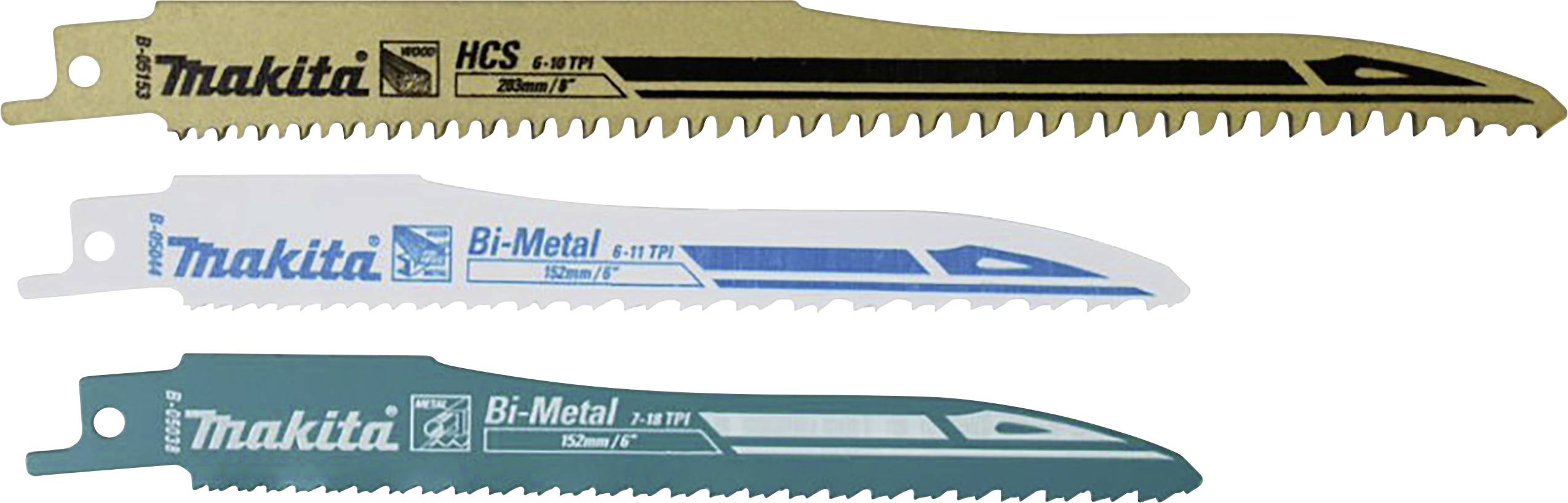 Makita 194253-2 Sortiment Recipro-Sägeblatt 194253-2 1St.