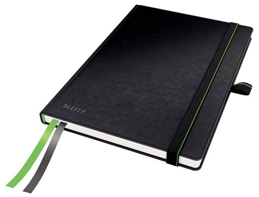 Leitz 44780095 Notizbuch liniert Schwarz Anzahl der Blätter: 80 DIN A5