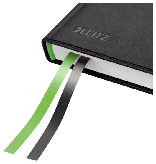 Leitz 44770095 Notizbuch kariert Schwarz 80 Blatt DIN A5