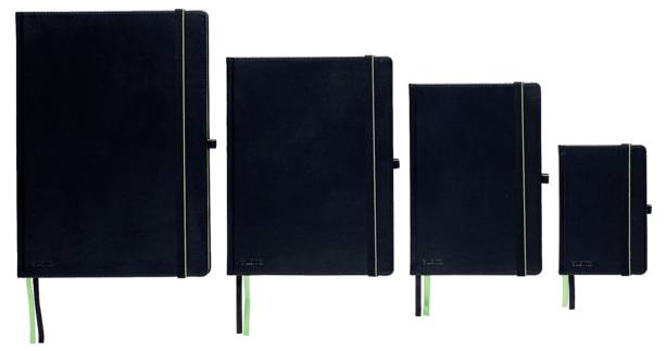 Leitz 44800095 Notizbuch liniert Schwarz 80 Blatt DIN A6