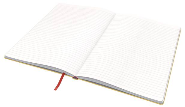 Leitz 44830019 Notizbuch liniert Gelb Anzahl der Blätter: 80 DIN B5