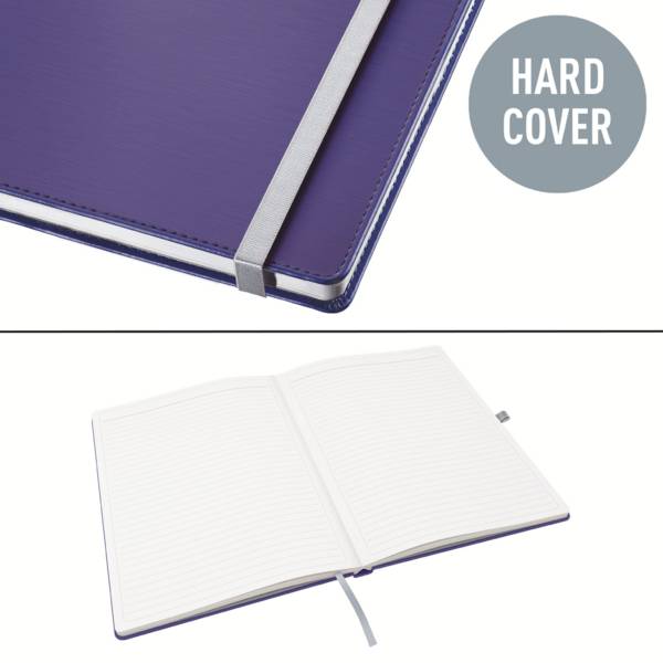 Leitz 44751069 Notizbuch liniert Titan Blau Anzahl der Blätter: 80 DIN A4