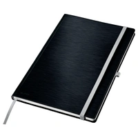 Leitz 44751094 Notizbuch liniert Satin Schwarz Anzahl der Blätter: 80 DIN A4 Leitz 44751094 Notizbuch liniert Satin Schwarz Anzahl der Blätter: 80 DIN A4