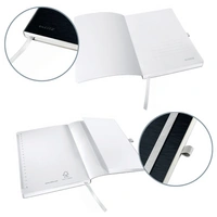 Leitz 44531094 Notizbuch blanko Satin Schwarz Anzahl der Blätter: 80 DIN A5 Leitz 44531094 Notizbuch blanko Satin Schwarz Anzahl der Blätter: 80 DIN A5